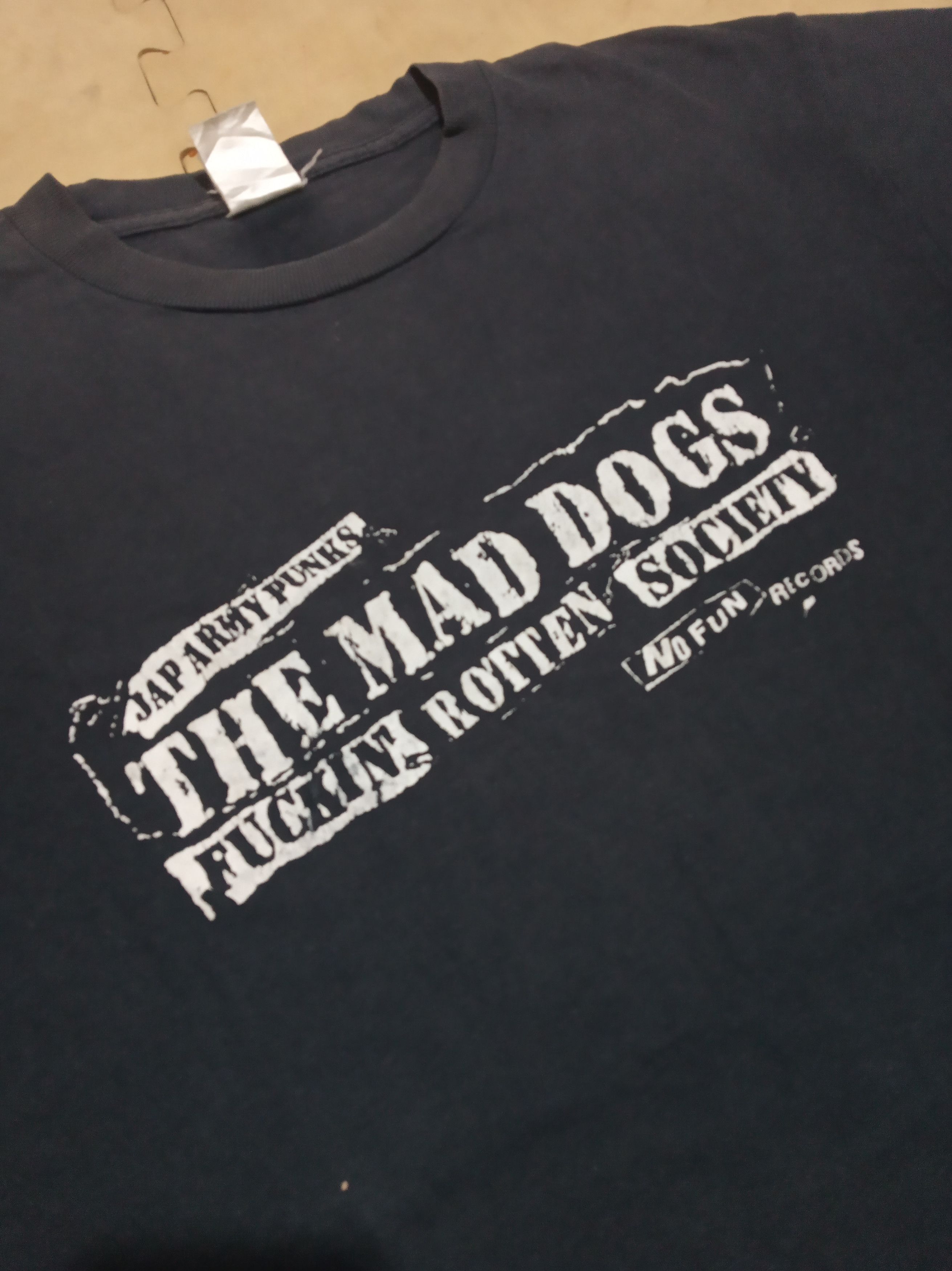 Band Tees The Mad Dogs "Fucking Rotten Society" Size US M / EU 48-50 / 2 - 2 Thumbnail
