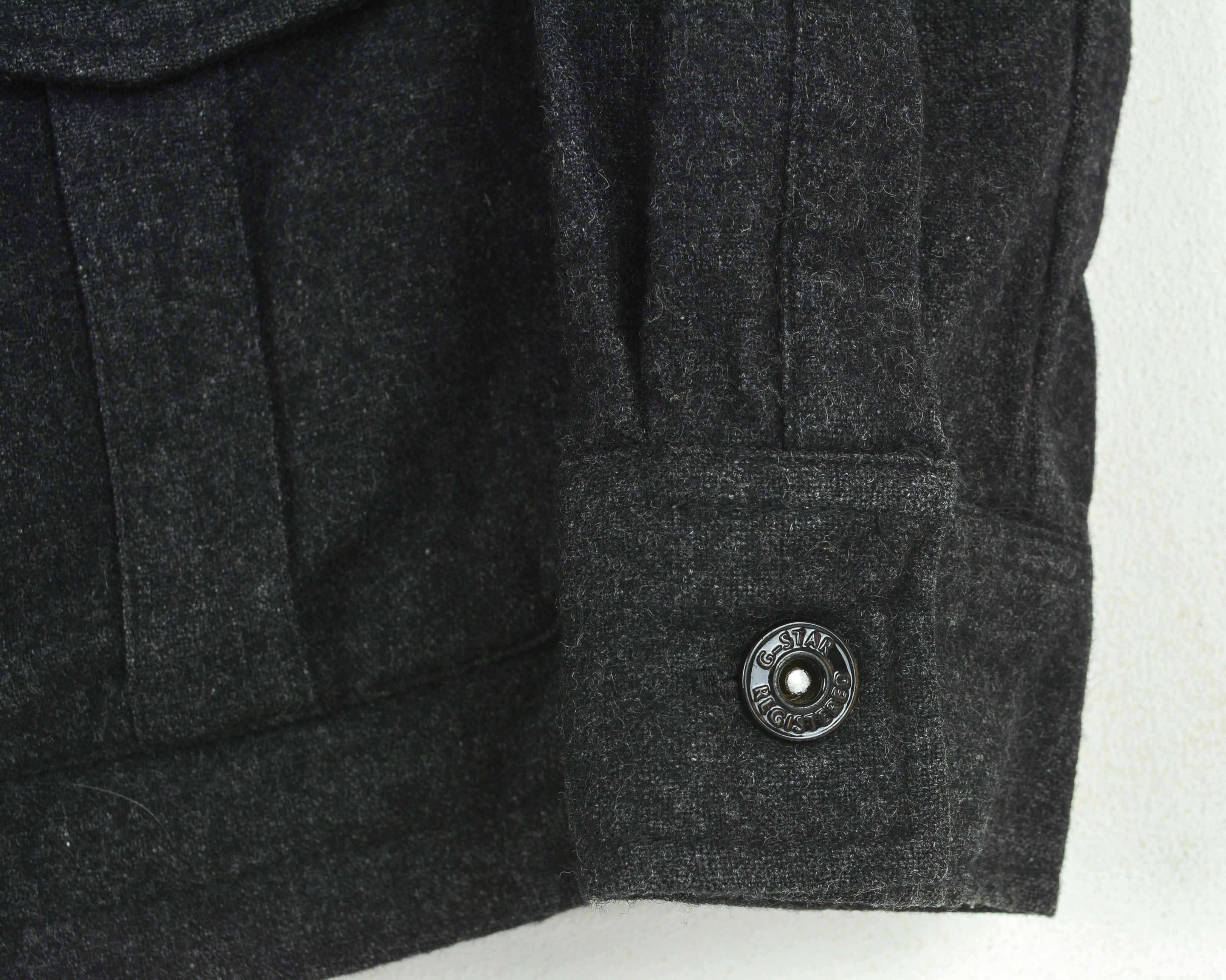 G-Star Merryl Broads Wool Jacket Blazer Coat Military Trench Army Size M / US 6-8 / IT 42-44 - 5 Thumbnail