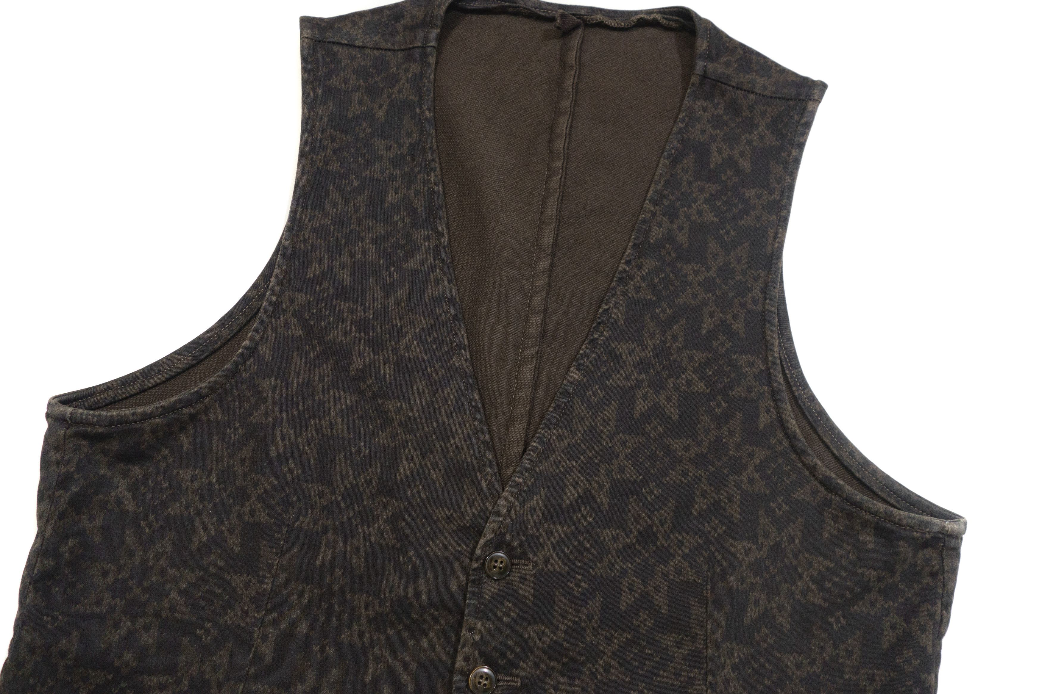 L.B.M. 1911 Tailored Limited Edition Vest Jacquard Waistcoat Size 40R - 3 Thumbnail