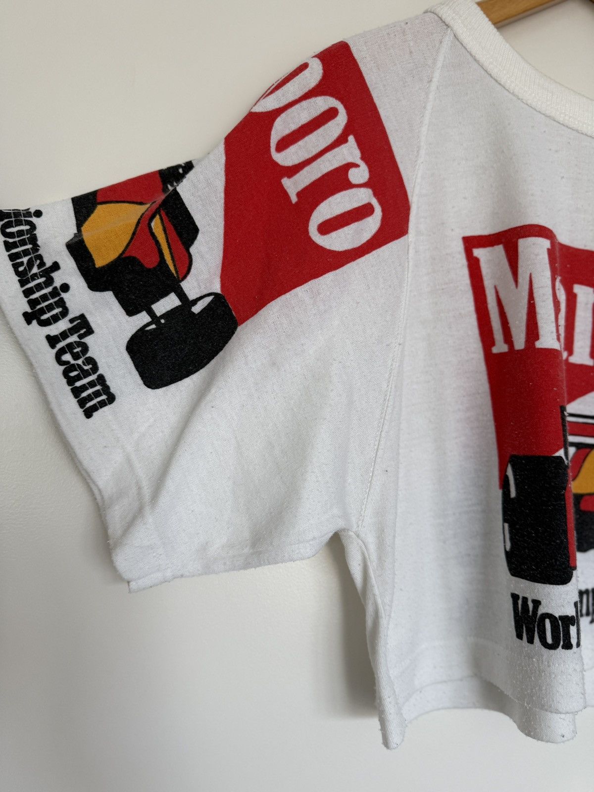 Marlboro × Vintage Marlboro world championship racing crop top Size ONE SIZE - 3 Thumbnail