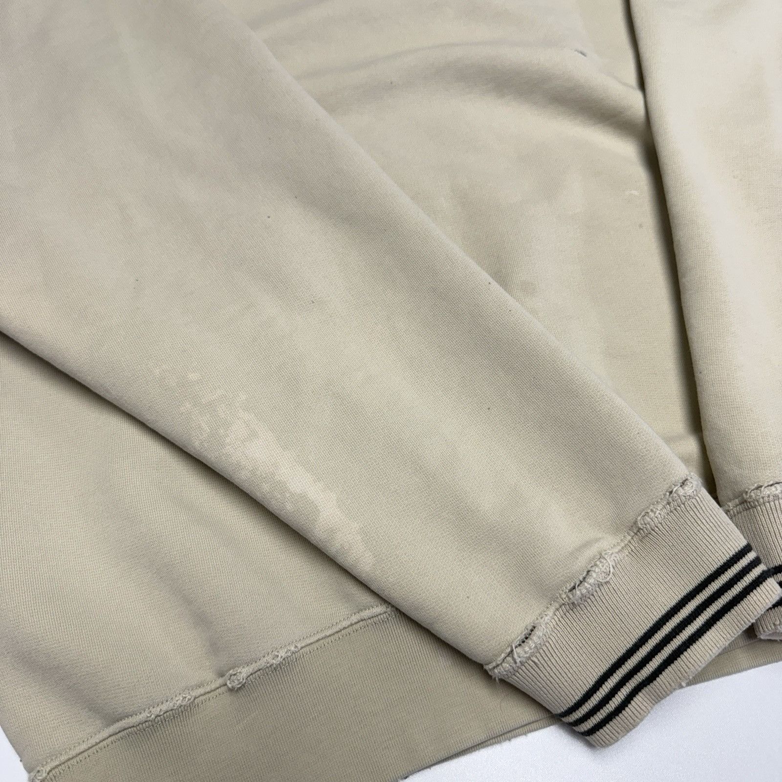 Adidas × Vintage Vintage 90s Adidas Sweatshirt Mens 2XL Beige Crew Neck Embro Size US XXL / EU 58 / 5 - 11 Thumbnail