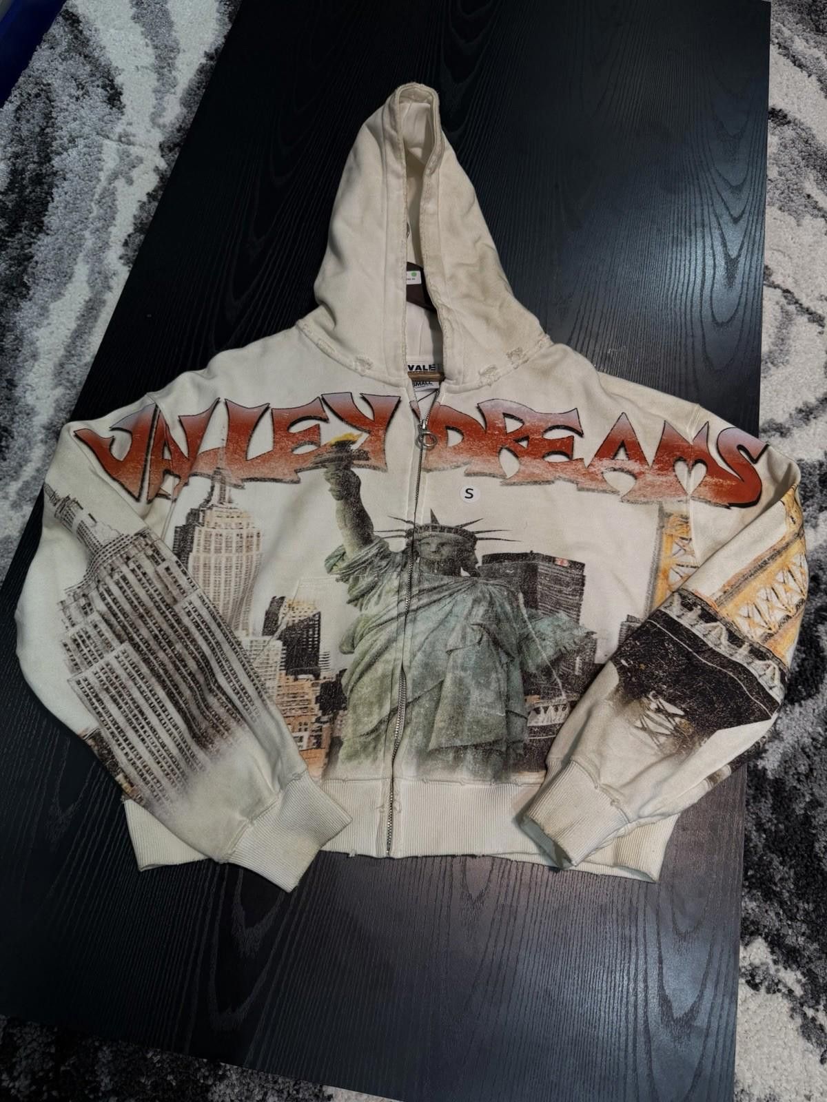 Vale Size S - Vale Black Zip Up Hoodie NY Authentic Valley Size US S / EU 44-46 / 1 - 2 Thumbnail