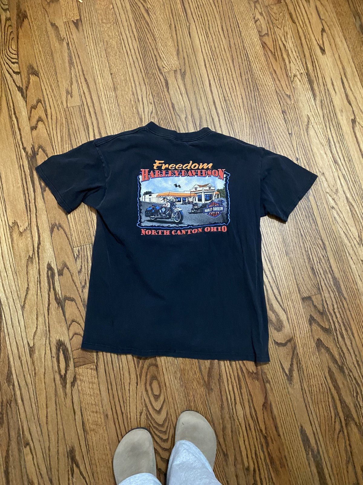 Harley Davidson Vintage harley davidson t shirt Size US L / EU 52-54 / 3 - 3 Thumbnail