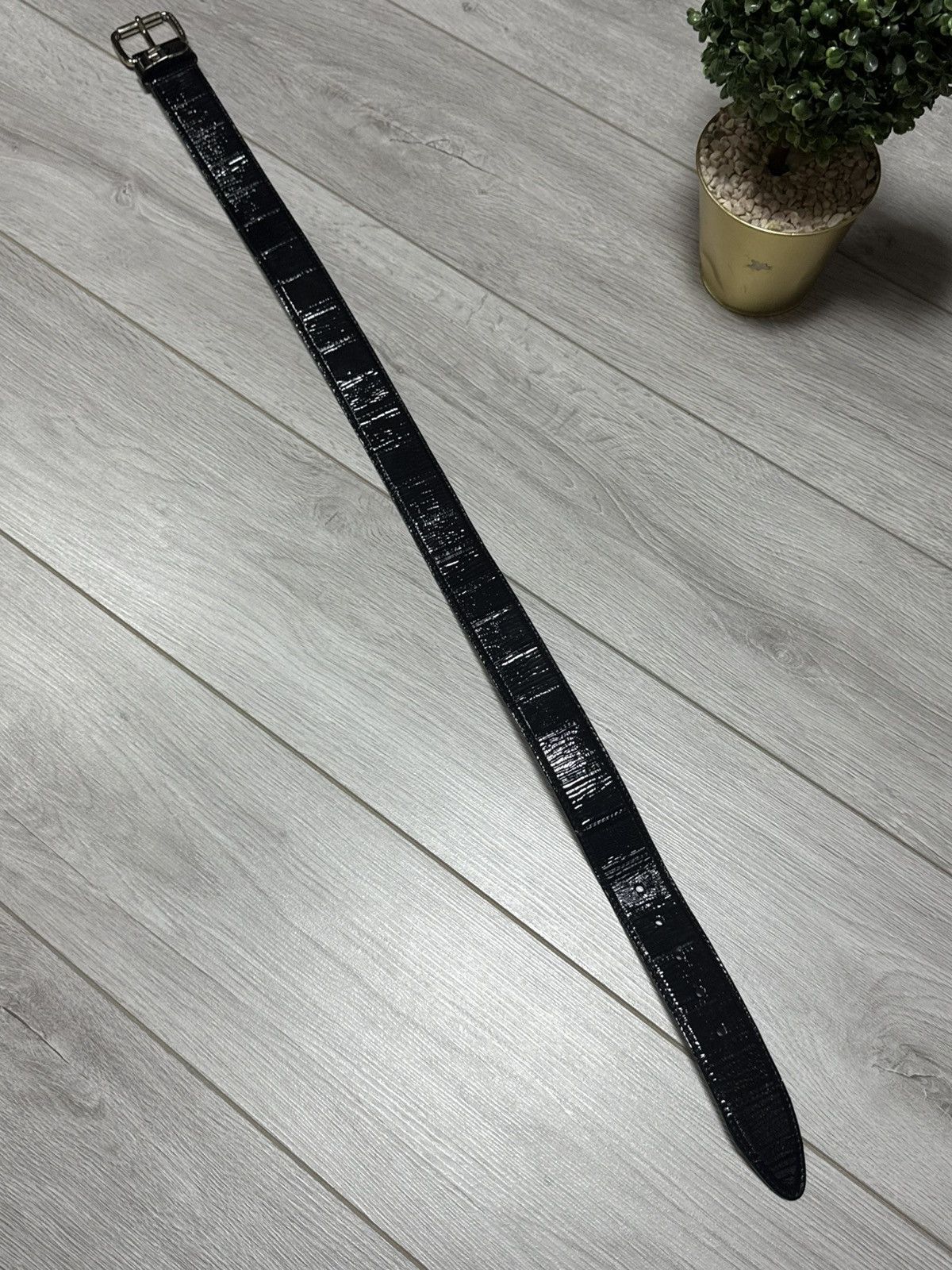 Dolce & Gabbana Dolce & Gabbana leather lacquered belt Size ONE SIZE - 6 Thumbnail