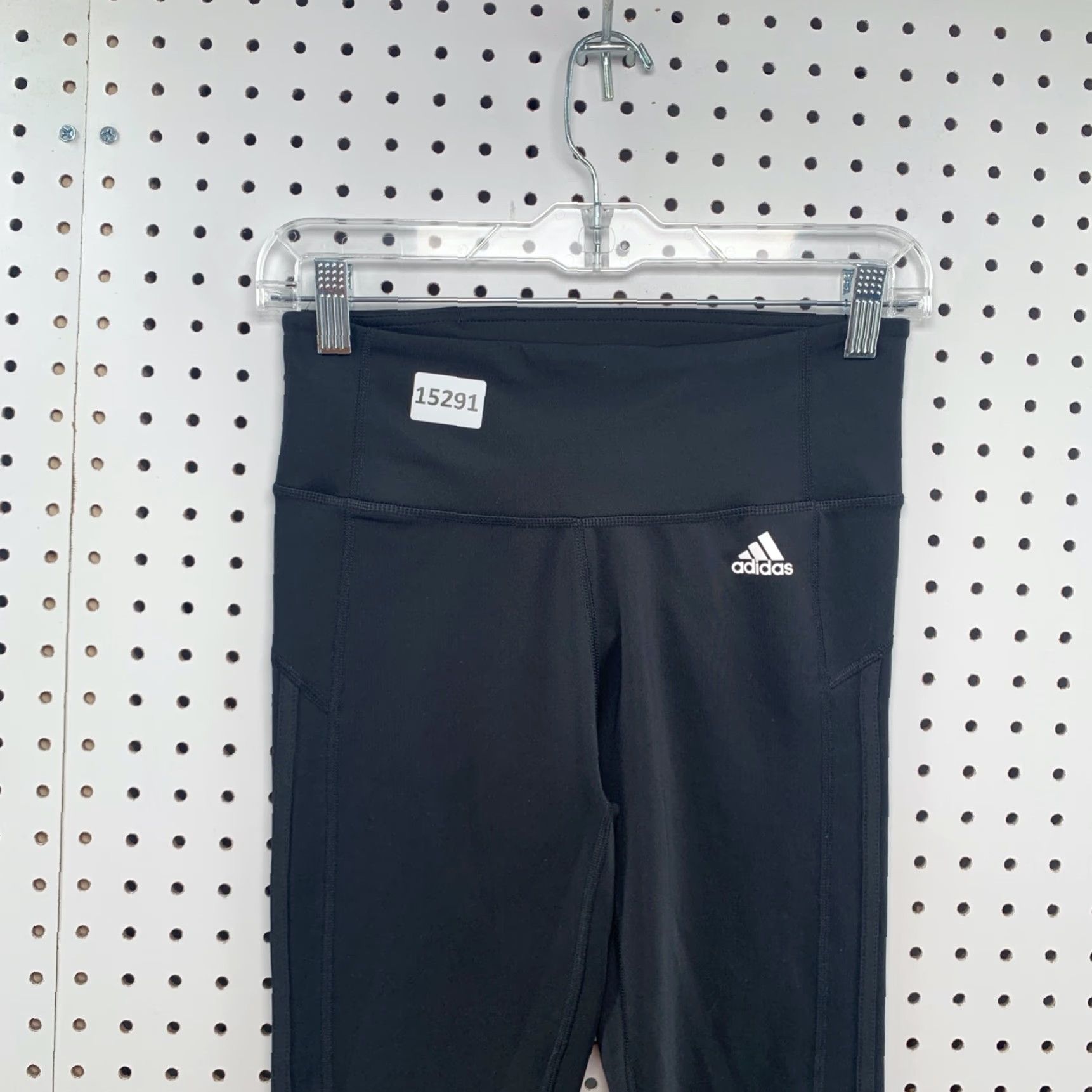 Adidas Adidas Leggings Womens Small Black Climalite Capri Breathable Ladies 26X25 Size 28" / US 6 / IT 42 - 3 Thumbnail