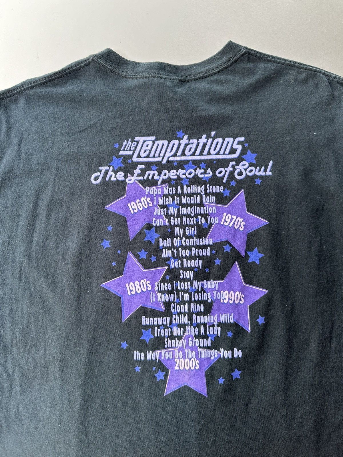 Band Tees Vintage The Temptations XL Tees Size US XL / EU 56 / 4 - 4 Thumbnail