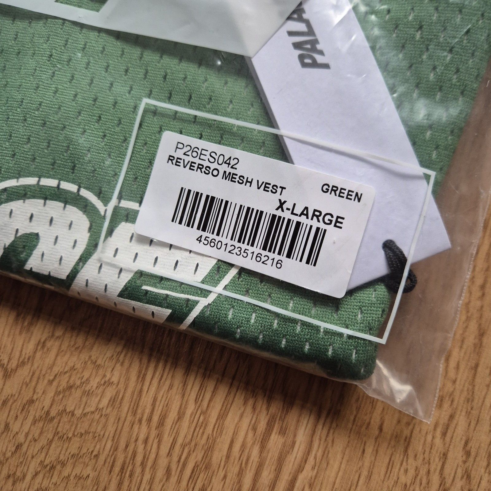 Palace Palace Mesh Reverso Vest Green XL Brand New With Tags SS24 Size US XL / EU 56 / 4 - 7 Thumbnail