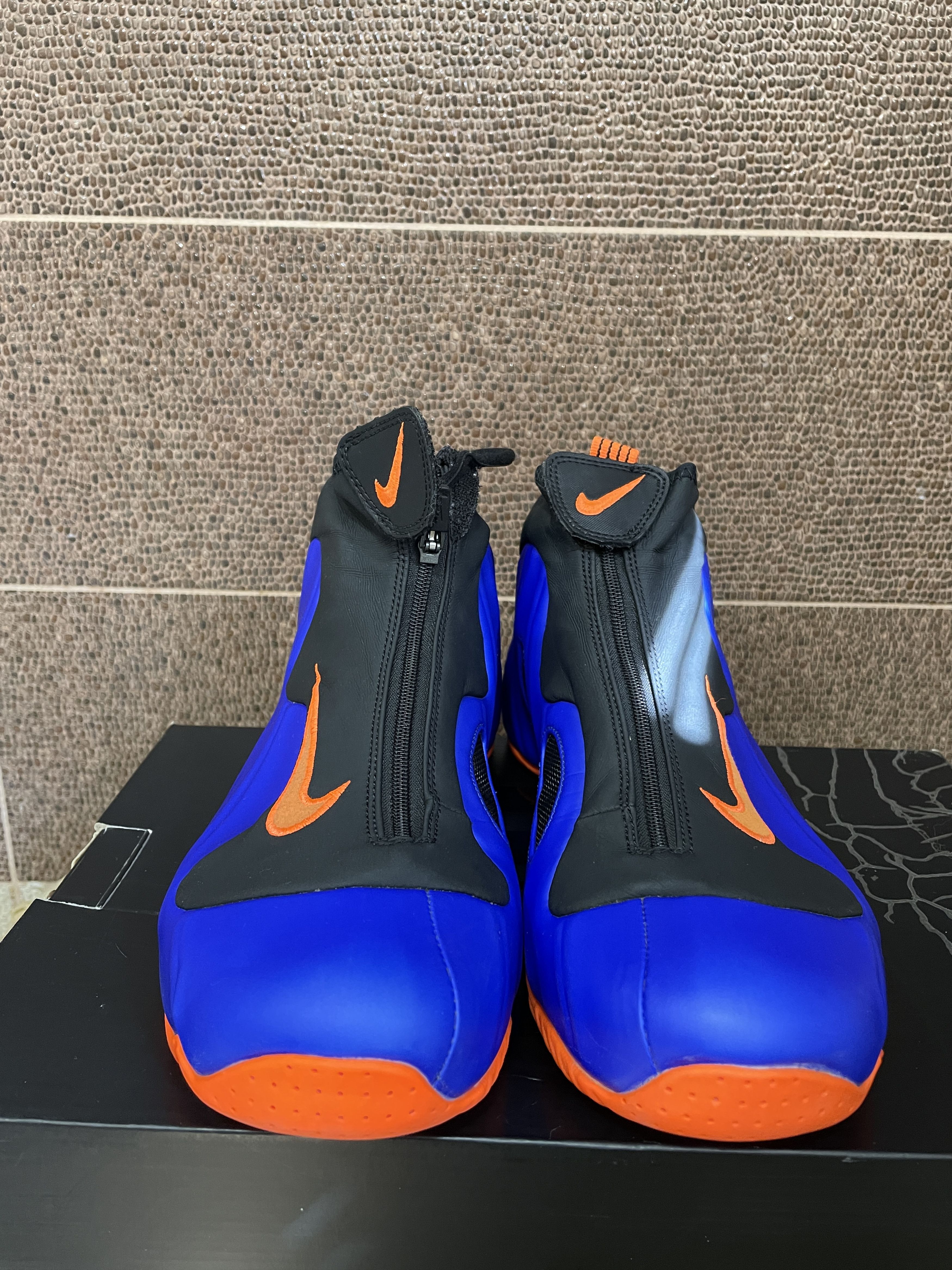 Nike Nike Air Flightposite Blue Zoom 1 Sneakers Jordan Shoes Max Size US 8 / EU 41 - 3 Thumbnail
