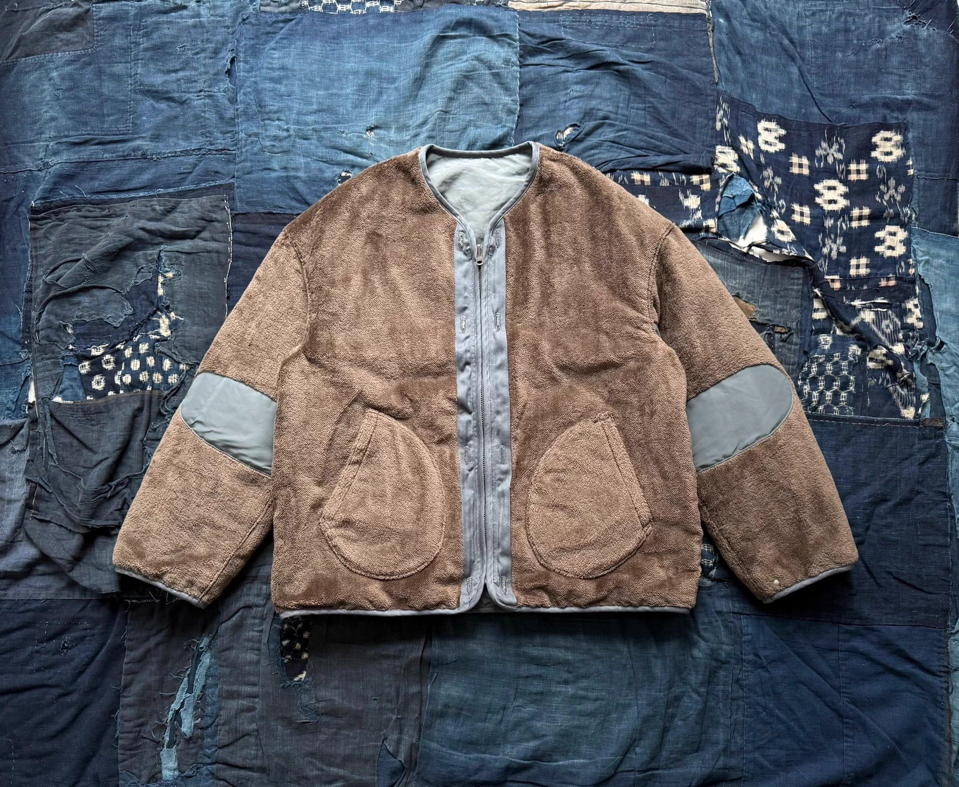 Visvim VISVIM 26SS SPOT IRIS LINER JKT Mud Dye Double Blue 4 Size US XL / EU 56 / 4 - 4 Thumbnail