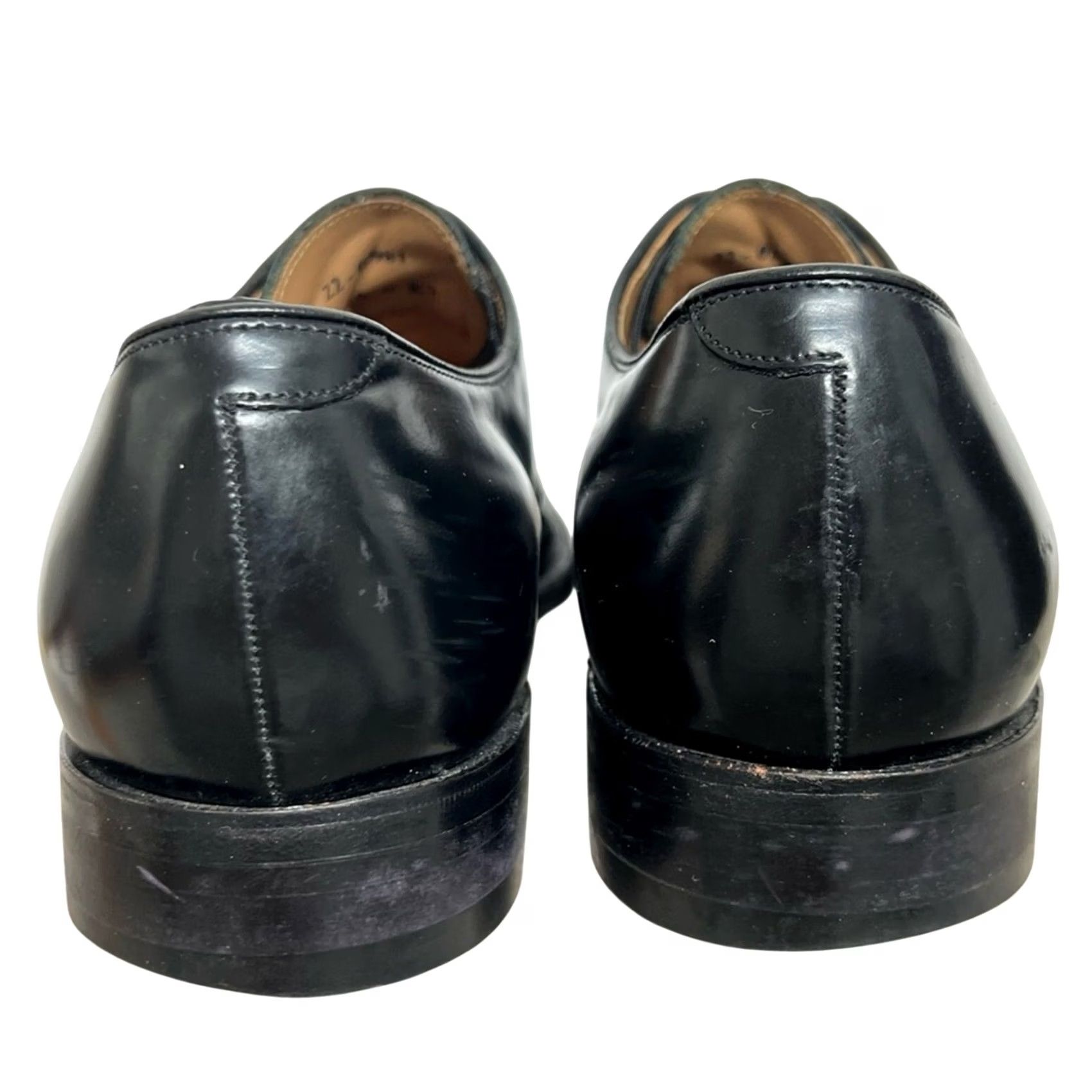 Johnston & Murphy Johnston & Murphy Mens Melton Oxford Cap Toe Shoes Black Size US 9 D Size ONE SIZE - 5 Thumbnail