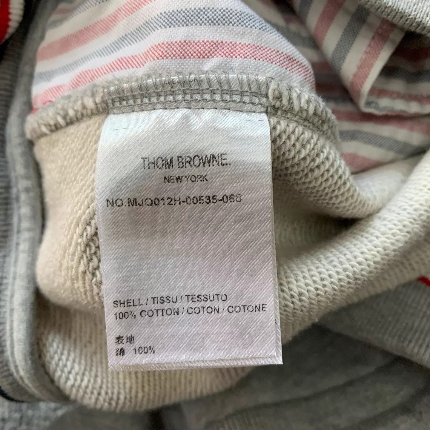 Thom Browne TB Gray 4Stripe Short 5 95 New Left Back Leg Stain Size US 38 / EU 54 - 6 Thumbnail
