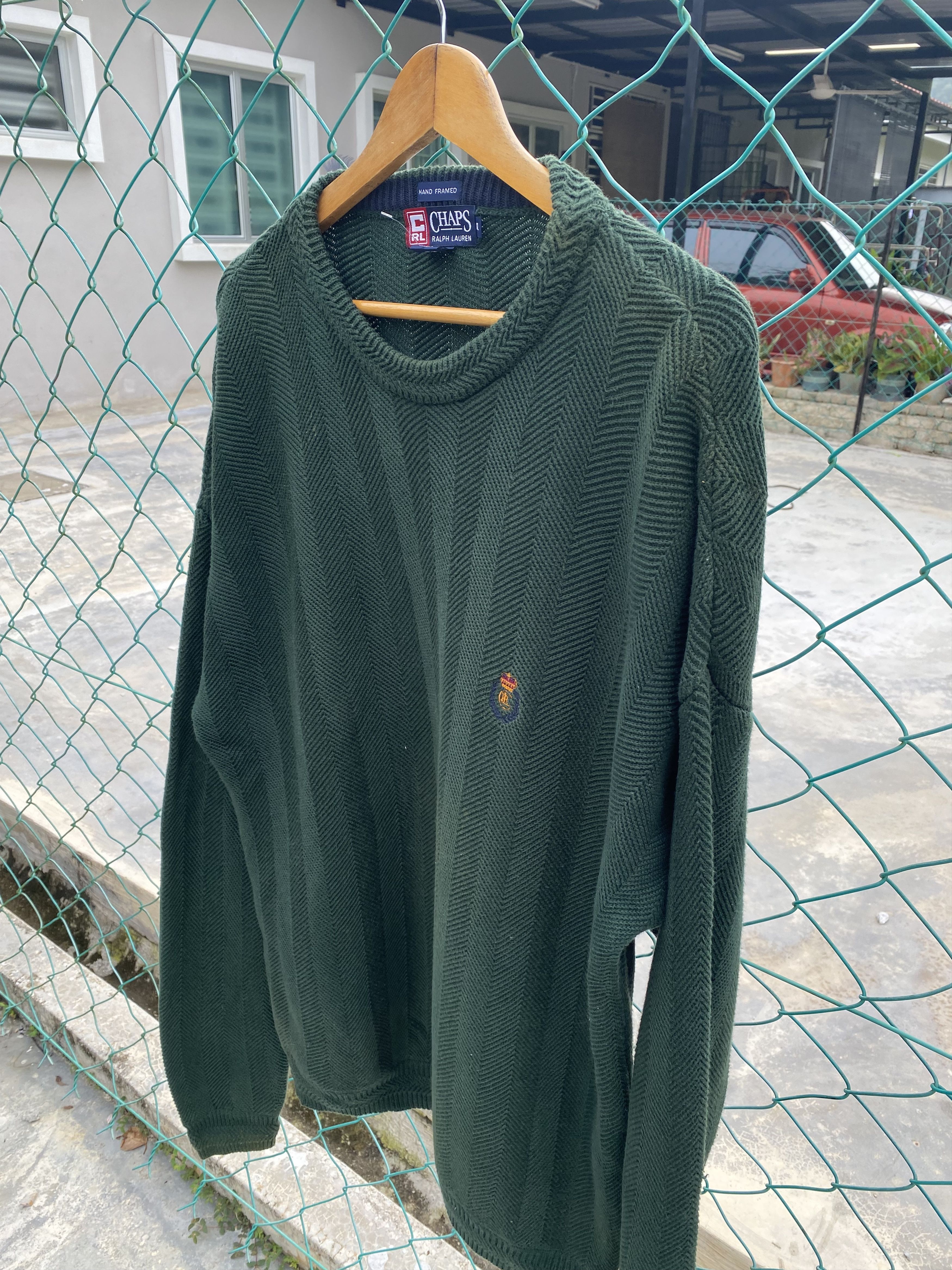 Chaps Ralph Lauren Chaps ralph lauren hand framed sweater Size US XL / EU 56 / 4 - 4 Thumbnail