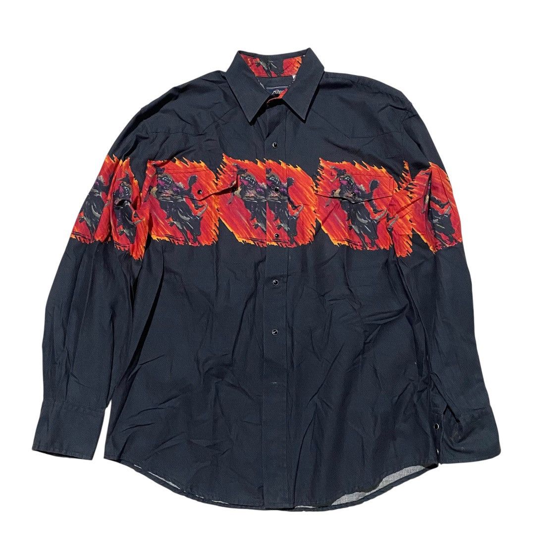 Roper Roper vintage western cowboy shirt Size US M / EU 48-50 / 2 - 1 Thumbnail