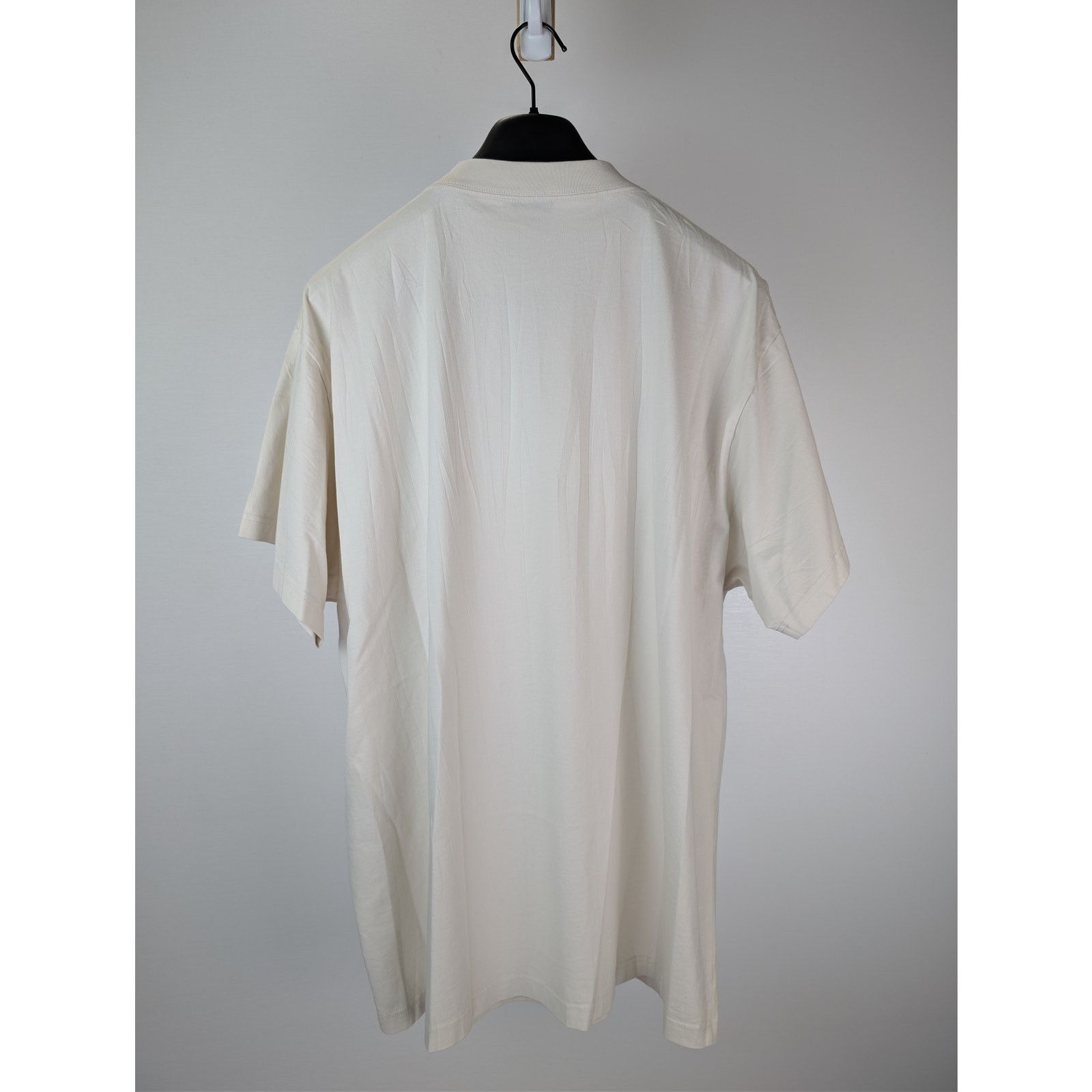 Balenciaga o1rshd1 Metal BB Stencil Vintage Oversized Jersey T-Shirt Size US M / EU 48-50 / 2 - 11 Thumbnail