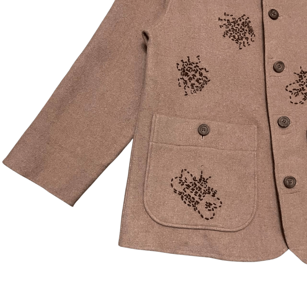 Hai Sporting Gear Vintage Hai Sporting Gear by Issey Miyake Wool Coat Size US M / EU 48-50 / 2 - 3 Thumbnail