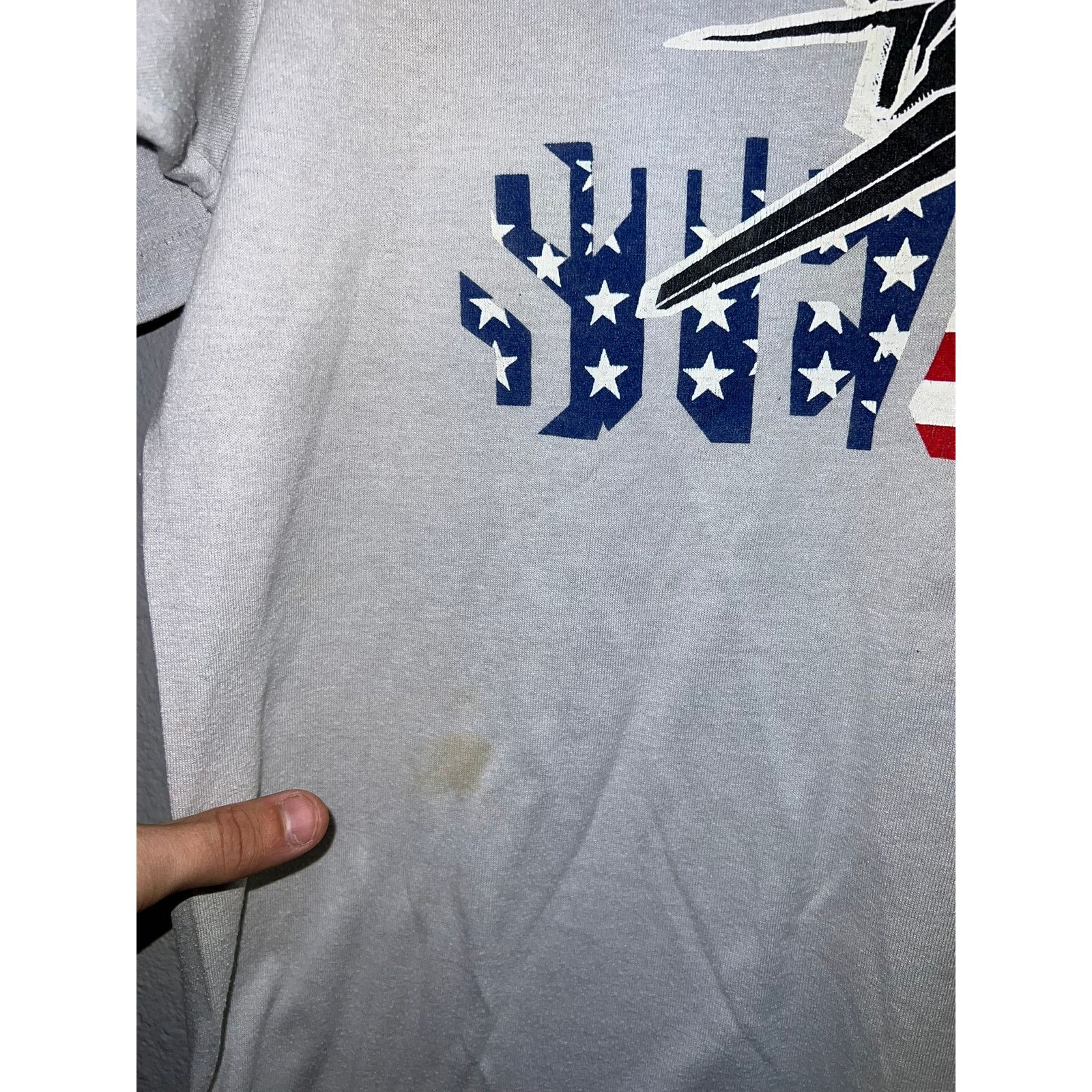 Jerzees Vintage Semper Shirt En Obscurus Specialized Air Logistics Size US L / EU 52-54 / 3 - 11 Thumbnail