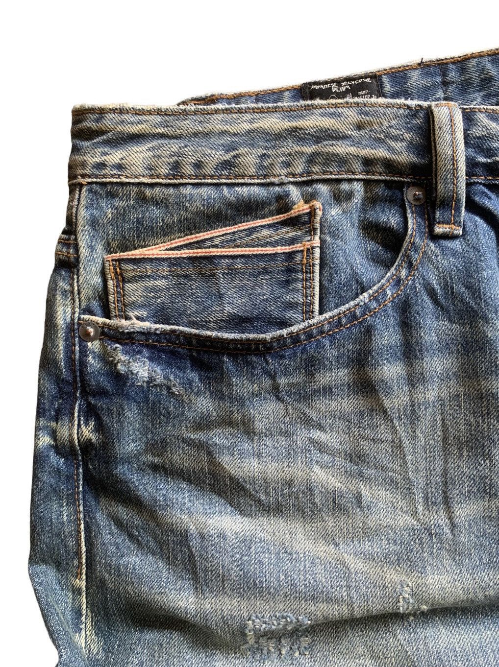 Cult Of Individuality 💥Crazy CULT of INDIVIDUALITY PATCHWORK SASIKO SELVAGE JEANS Size US 44 / EU 60 - 4 Thumbnail