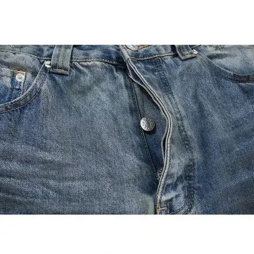 Japanese Brand Fujisaki x Itou Vintage Frayed Hole Baggy Jeans Size US 32 / EU 48 - 3 Thumbnail