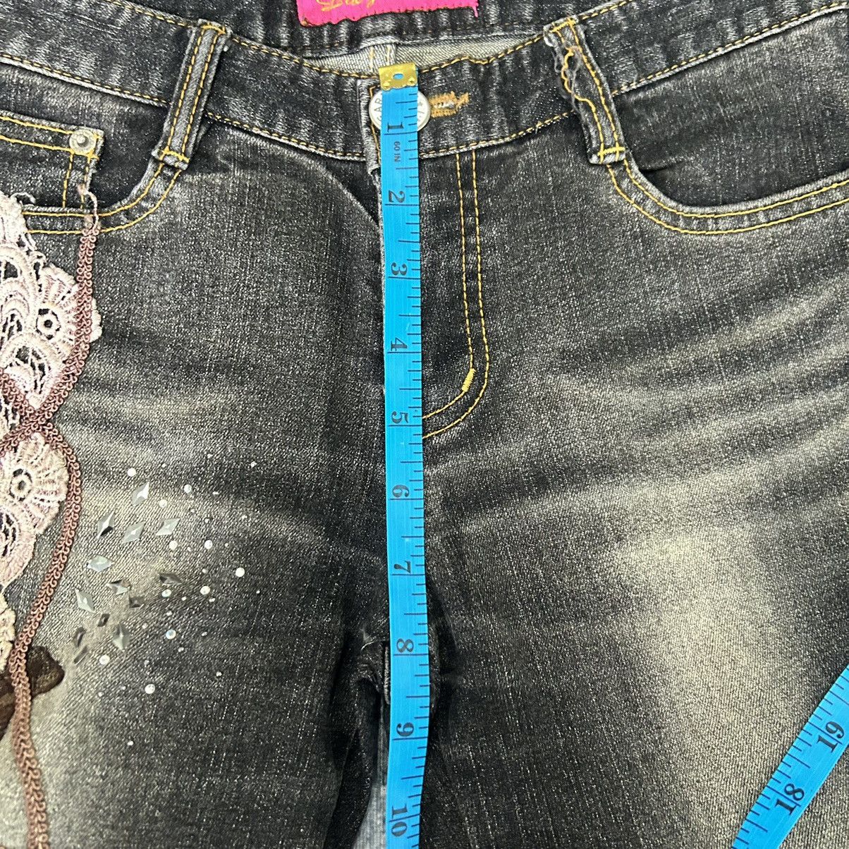 If Six Was Nine Lucy Pearl Flared Jeans Size US 29 - 21 Thumbnail
