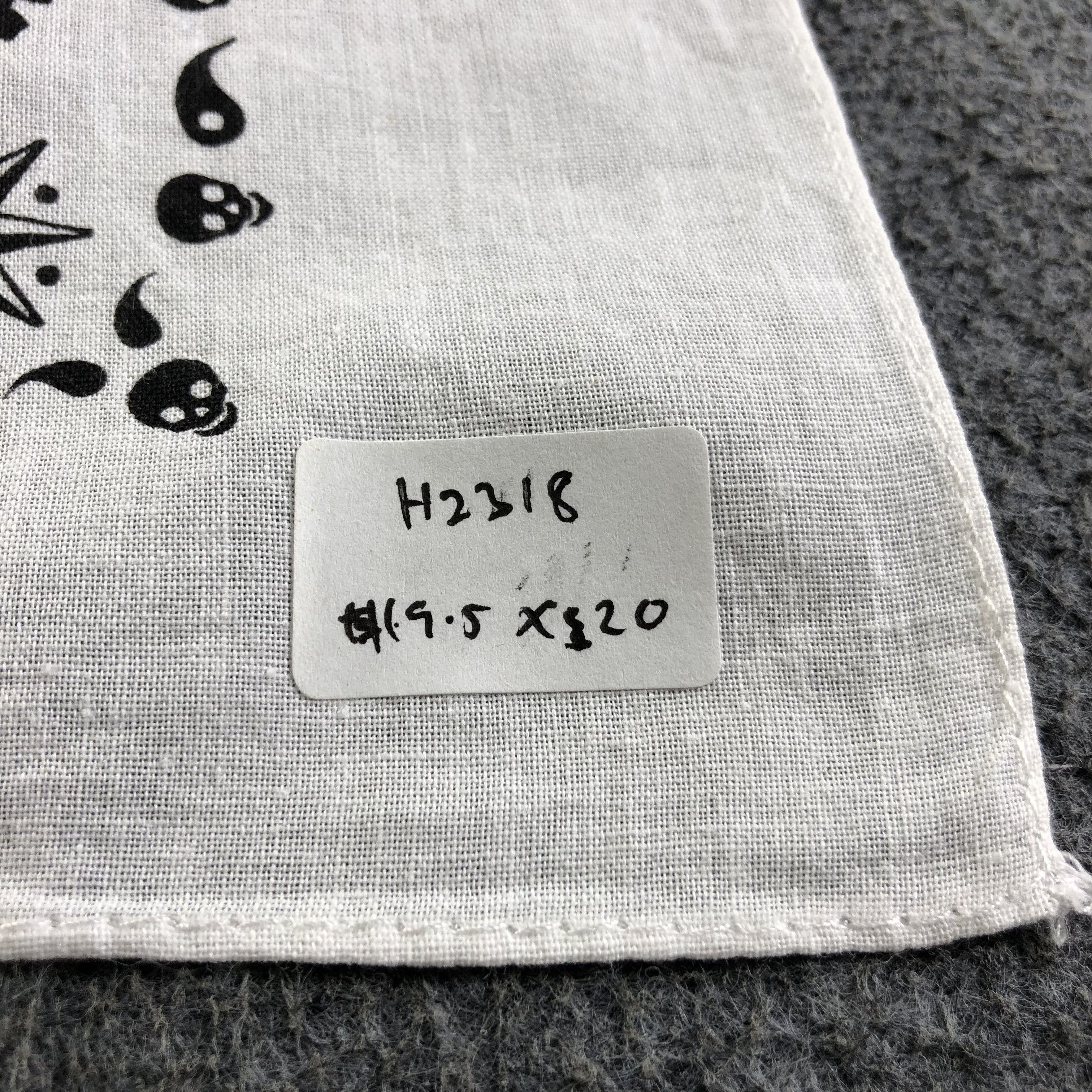 Seditionaries Skulls Paisley Bandana Neckerchief Handkerchief H2318 Size ONE SIZE - 6 Thumbnail
