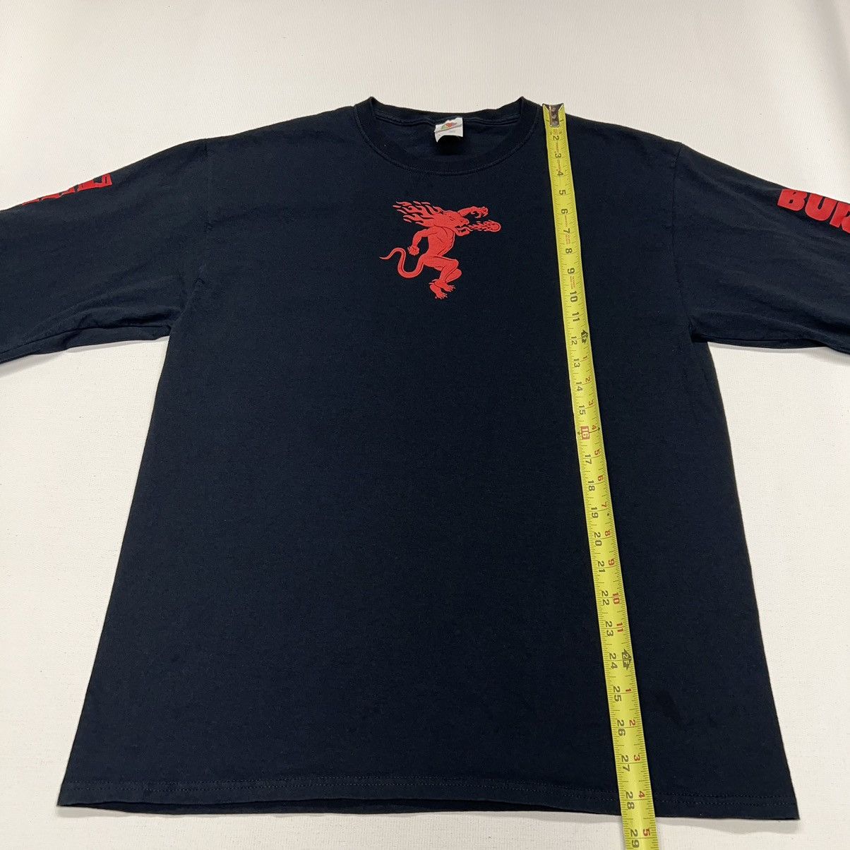 Vintage Fireball Whisky Tee Shirt Black Long Sleeve Promo Liquor Y2K Size US L / EU 52-54 / 3 - 15 Thumbnail
