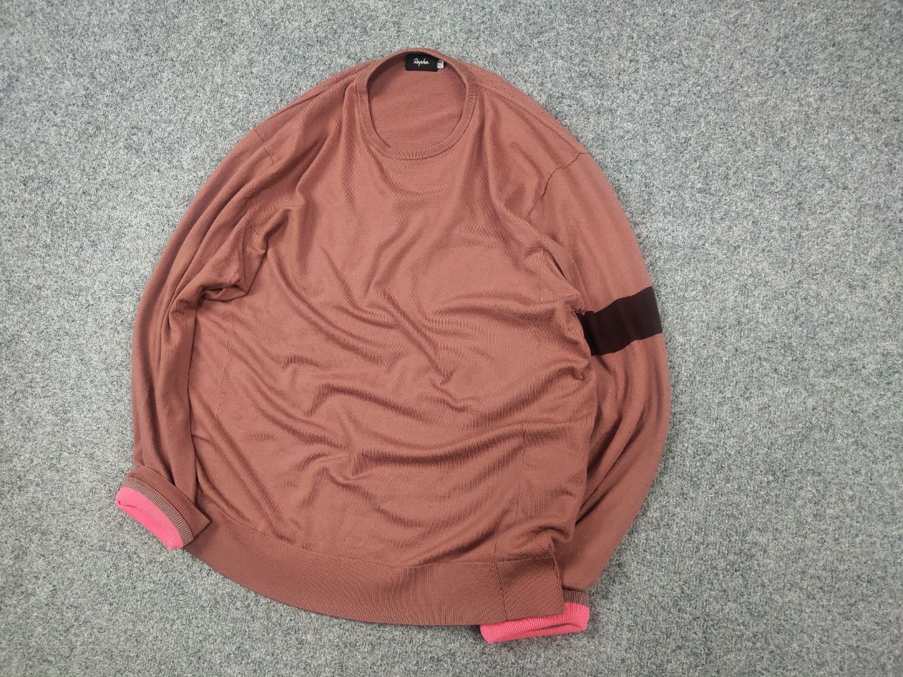 Rapha Rapha Casual Wool Crew Neck Knit Jumper Sweater Cycling Zip Size US XL / EU 56 / 4 - 4 Thumbnail