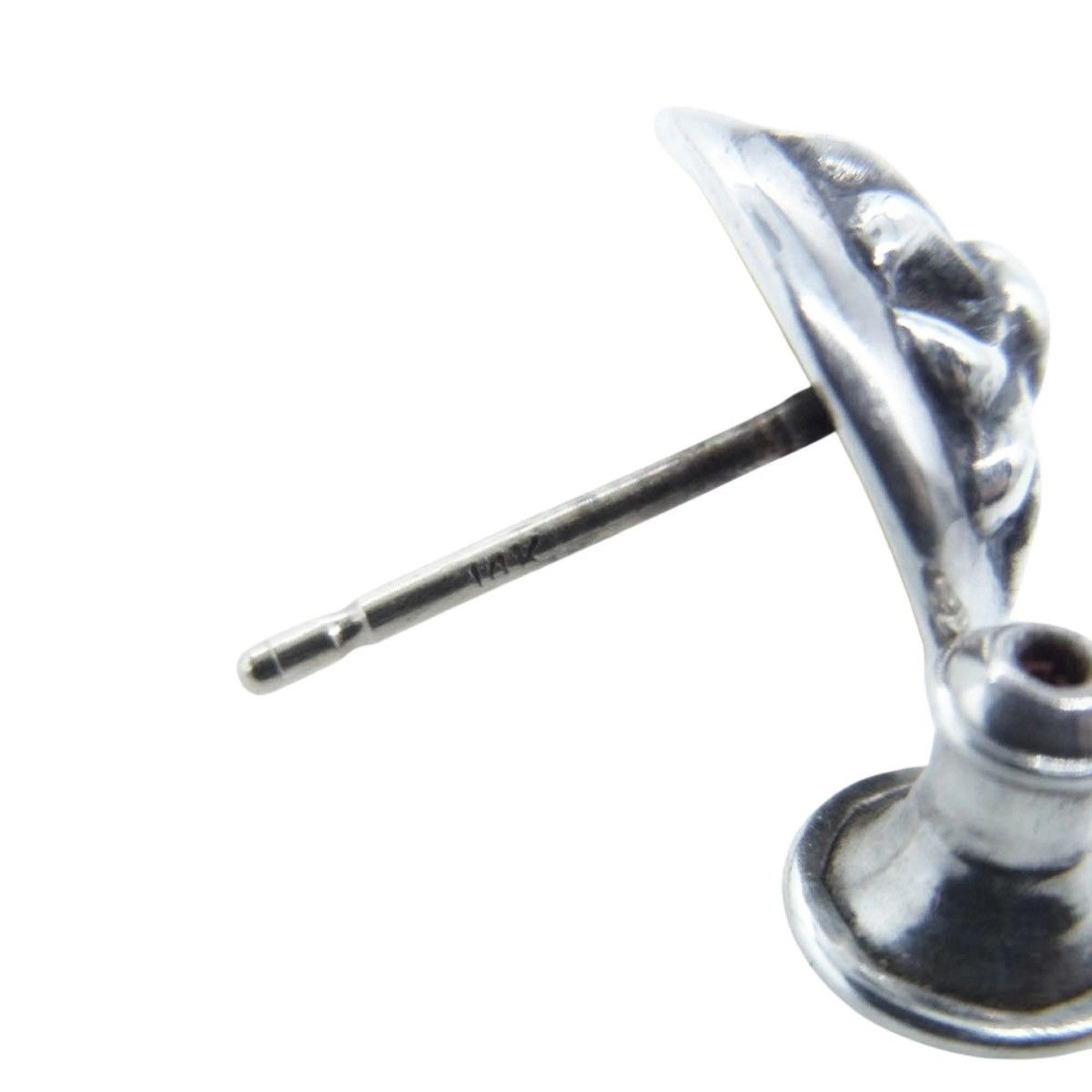 Chrome Hearts Chrome Hear Stud Cross Earring Silver Size ONE SIZE - 3 Thumbnail