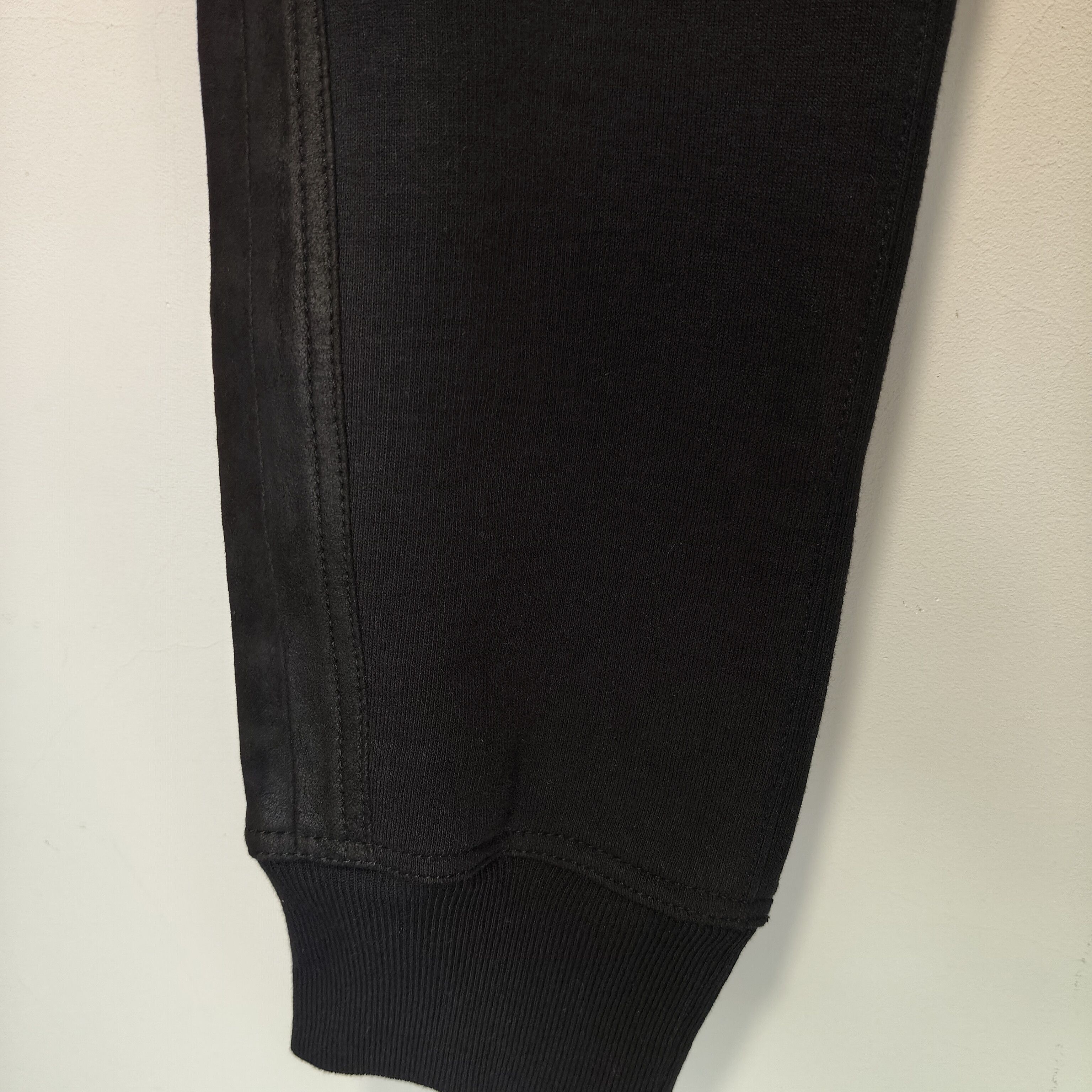 Balmain Leather and cotton biker sweatpants Size US 32 / EU 48 - 8 Thumbnail
