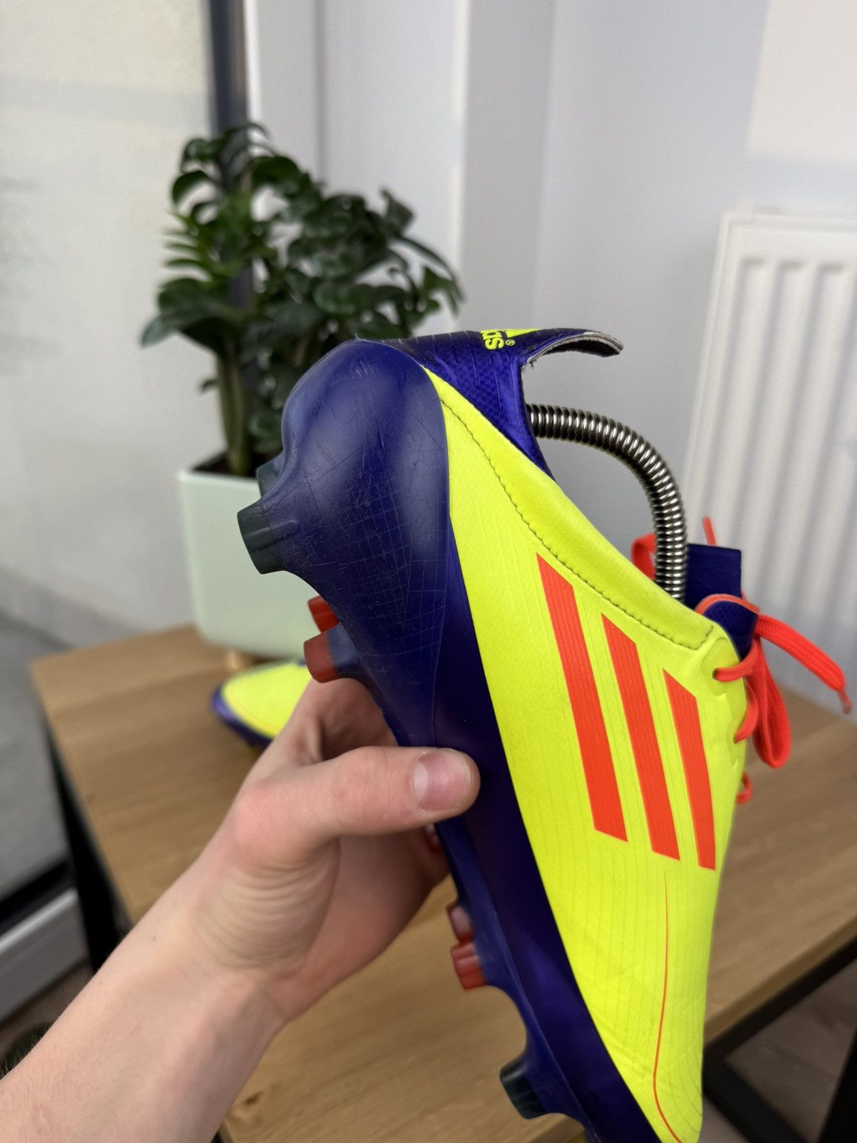 Adidas Adidas Adizero F50 FG yellow/purple/orange us10.5 Size US 10.5 / EU 43-44 - 15 Thumbnail