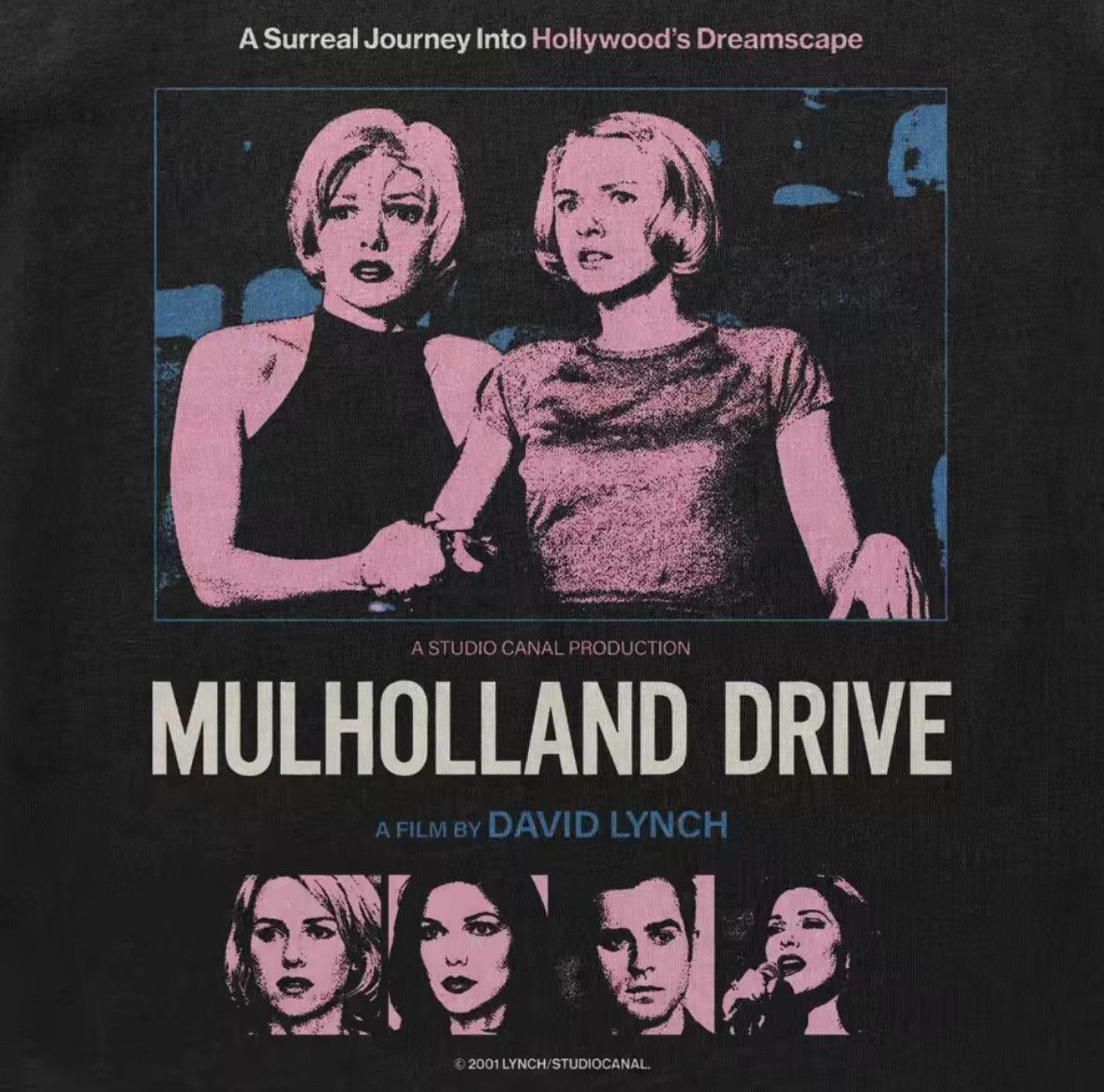 Japanese Brand Retro Muholland Road Movie Vintage Poster Graphic TShirt Size US S / EU 44-46 / 1 - 2 Thumbnail