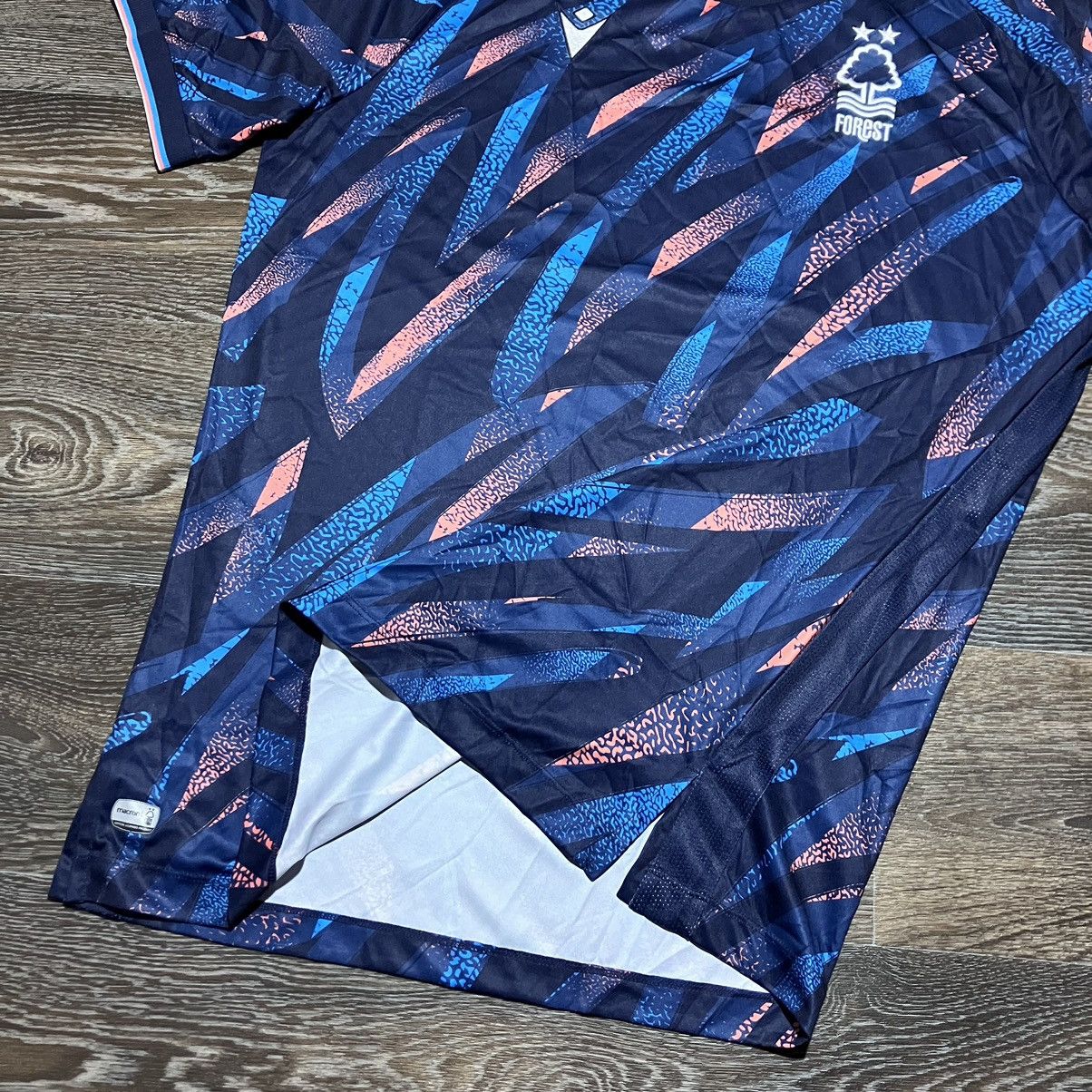 Macron Macron NOTTINGHAM FORREST 2022/23 EPL Third Kit Jersey Shirt Size US XL / EU 56 / 4 - 3 Thumbnail