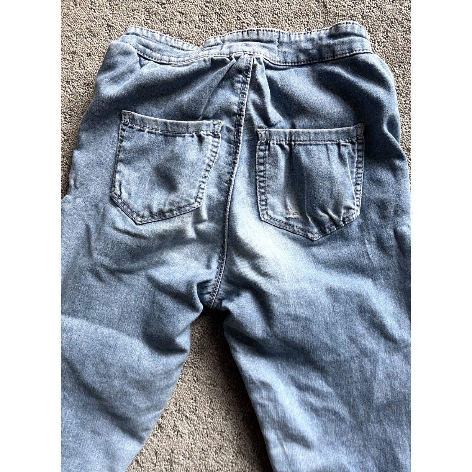 CO Bullhead Denim Co Jegging Jeans Women’s 0 Mid Rise Stretch Blue Cardinal Blue 27.5" Inseam 9.75" Rise Vintage? No (Regular) Size 25" / US 0 / IT 36 - 4 Thumbnail