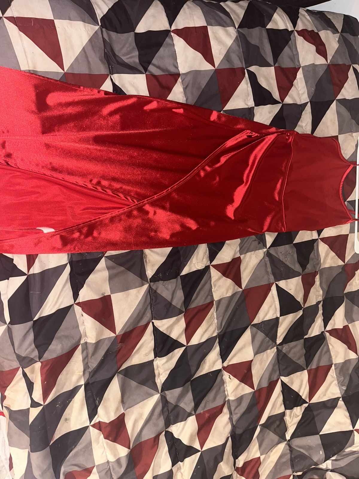 Designer Red dress Size L / US 10 / IT 46 - 1 Thumbnail