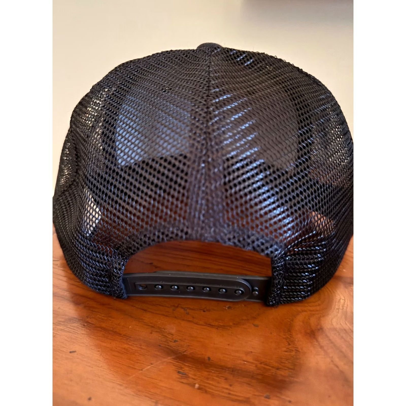 Vintage The Cure Band Snapback Hat Cap Black Robert Smith Concert Tour Trucker NWOT Adjustable Unisex Adults Mens Hat Baseball 80s 90s Punk Rock Gothic Band Size ONE SIZE - 2 Thumbnail