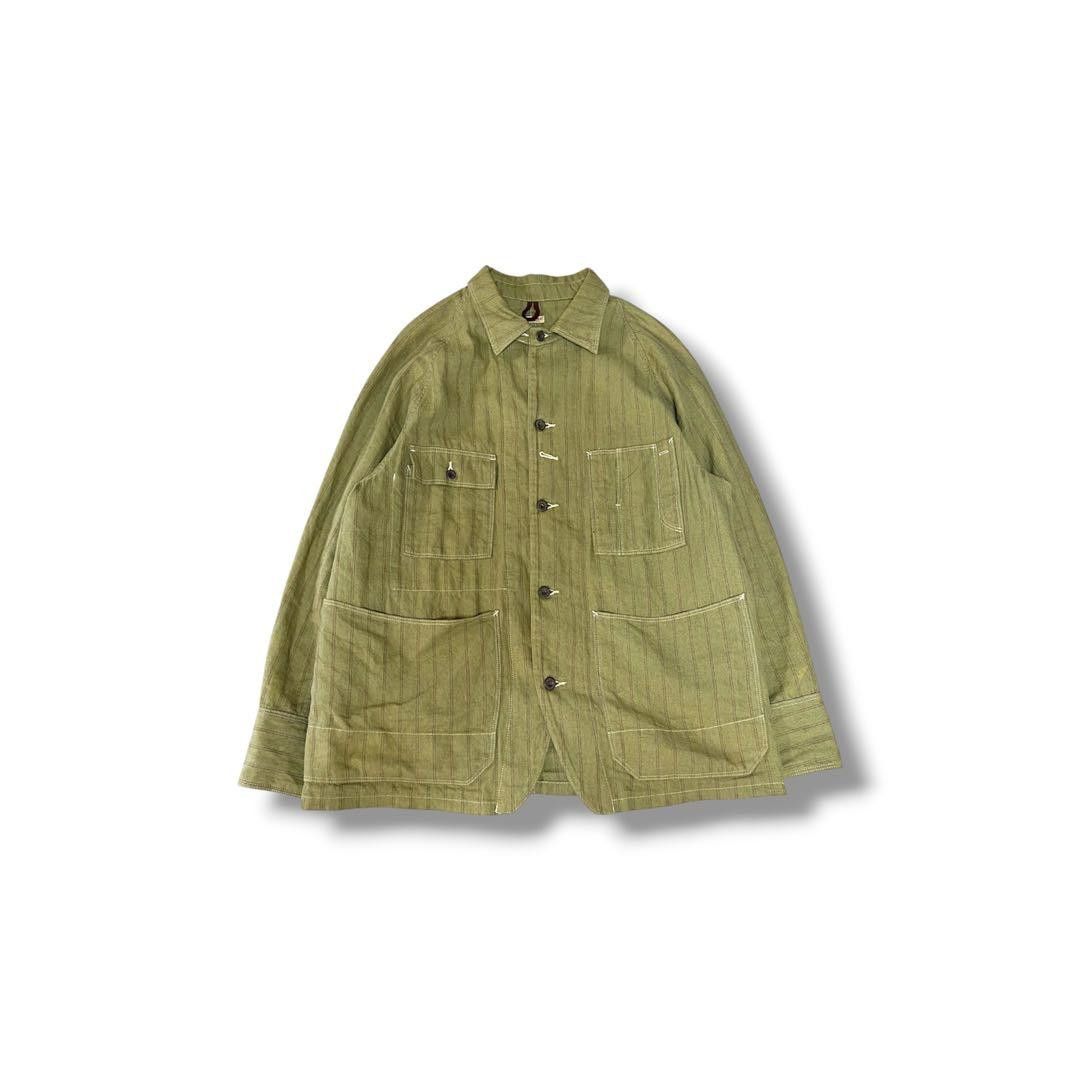 Kapital Kapital Gibson Stripe Cactus Overshirt Size US M / EU 48-50 / 2 - 1 Thumbnail