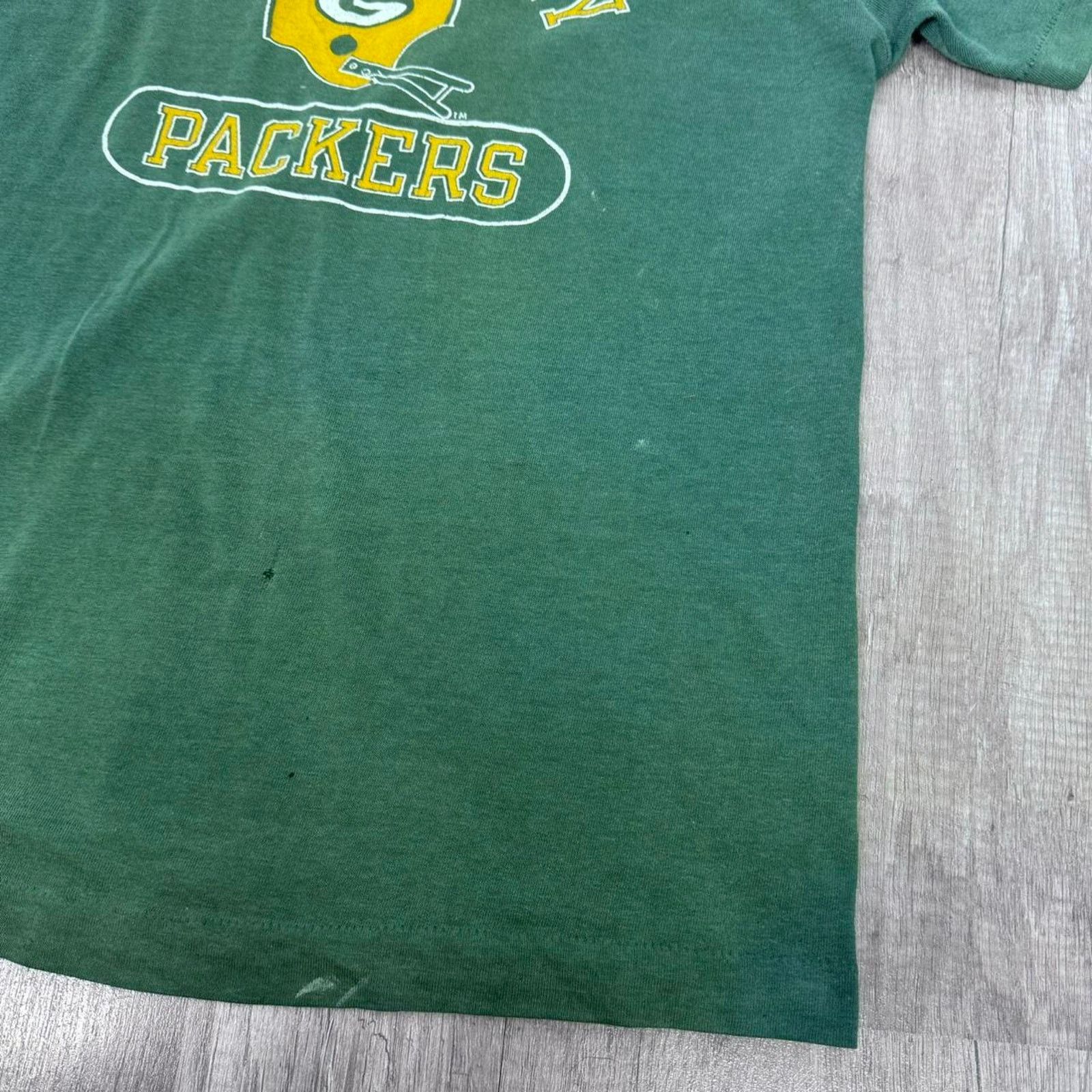 Champion × Vintage VINT Champion Green Bay Packers Helmet Tee USA Made NFL Size S / US 4 / IT 40 - 9 Thumbnail