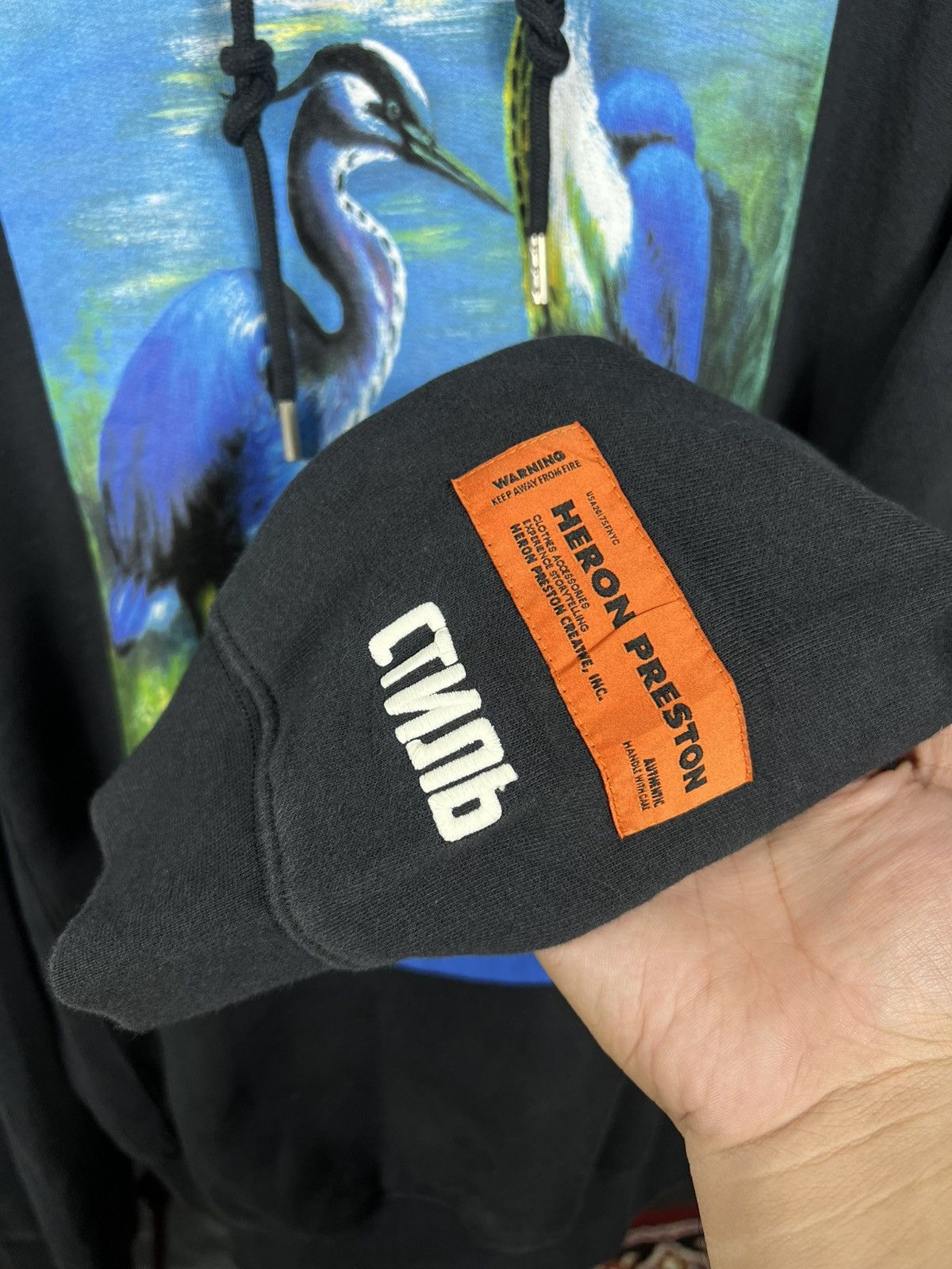 Heron Preston Heron Preston Permanent Hoodie Size US M / EU 48-50 / 2 - 5 Thumbnail