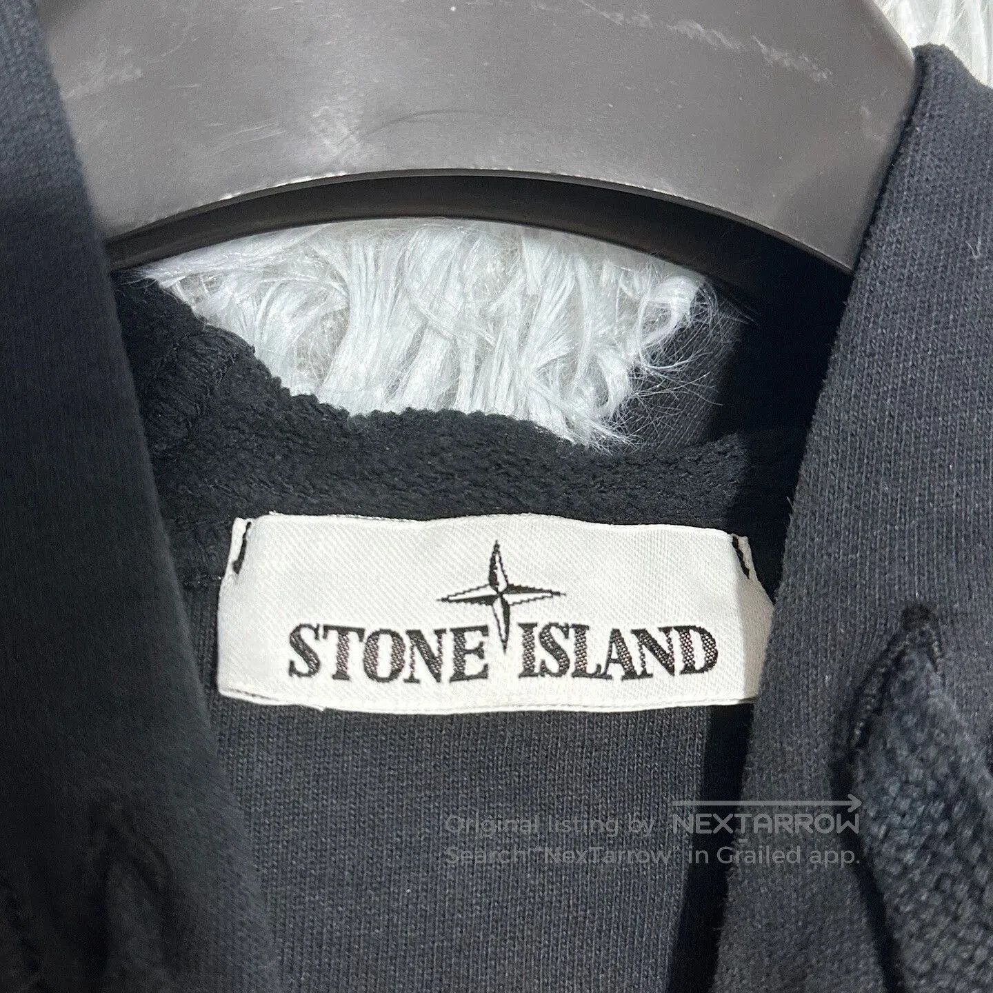 Stone Island stone island black hooded sweatshirt size s. Size US S / EU 44-46 / 1 - 5 Thumbnail