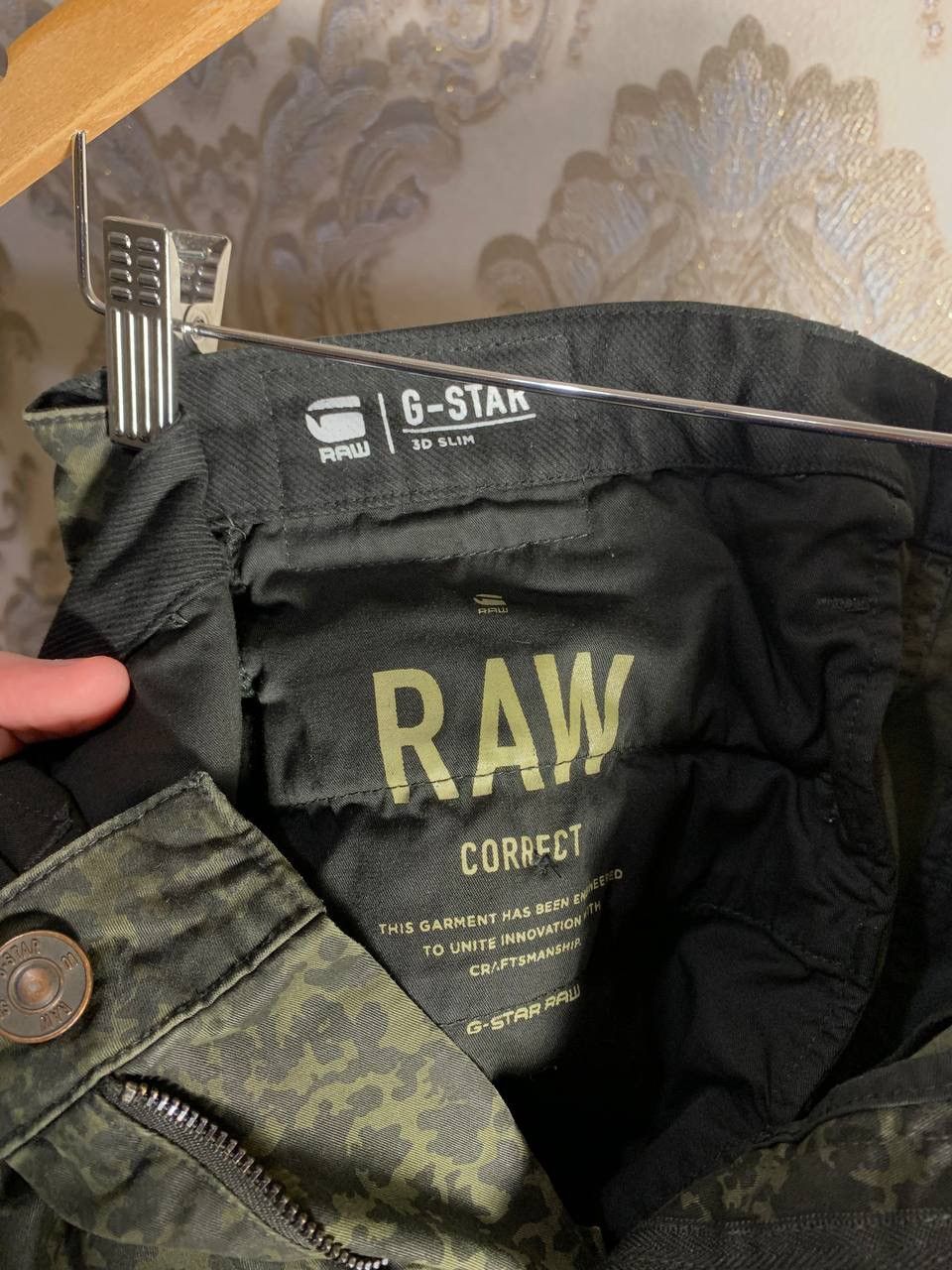 G-Star VINTAGE G STAR RAW CAMO JAPAN STYLE DESIGNER DELUX Y2K 90s Size US 34 / EU 50 - 6 Thumbnail