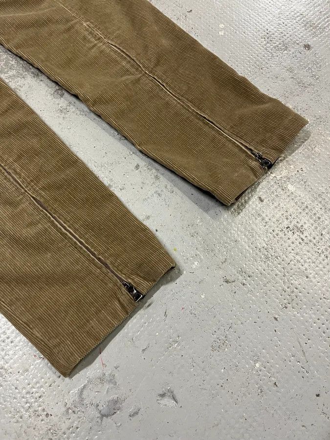 Prada 2000s Prada Linea Rossa Beige Corduroy Velvet Pants Size US 32 / EU 48 - 8 Thumbnail