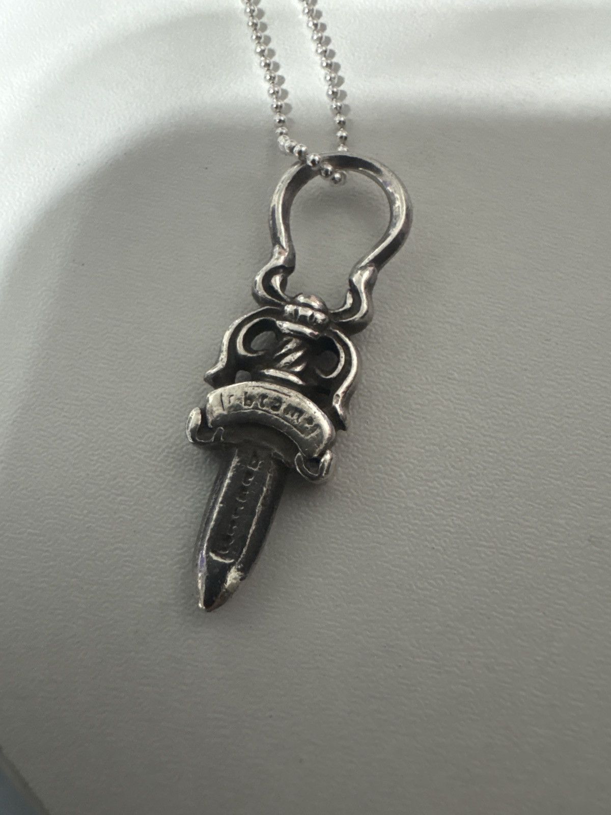 Chrome Hearts Chrome Hearts Double Dagger zipper Pendant with 925 chain Size ONE SIZE - 5 Thumbnail