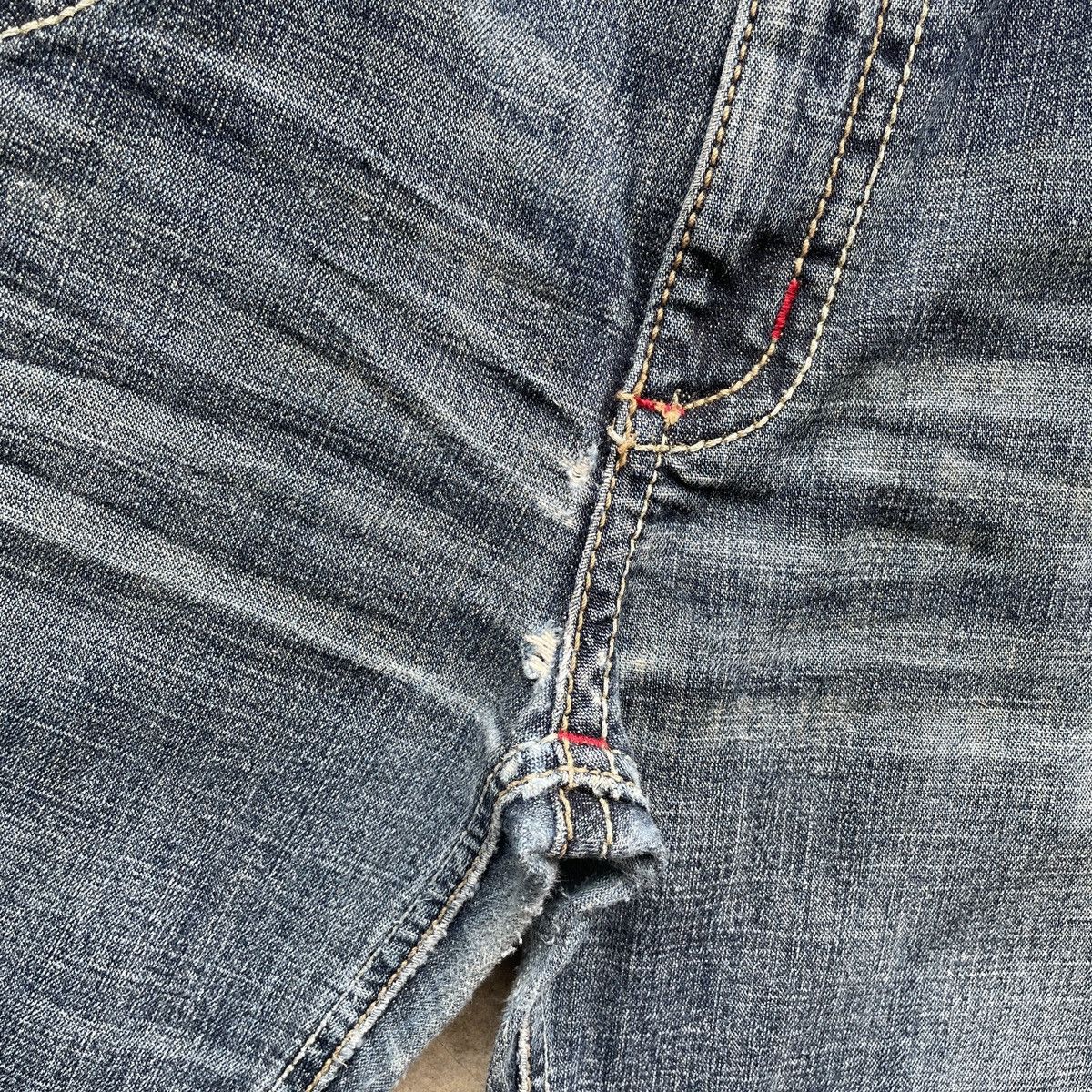 If Six Was Nine W32 Vintage Japan Flare Denim Faded Bootcut Jeans Pants Size US 32 / EU 48 - 7 Thumbnail
