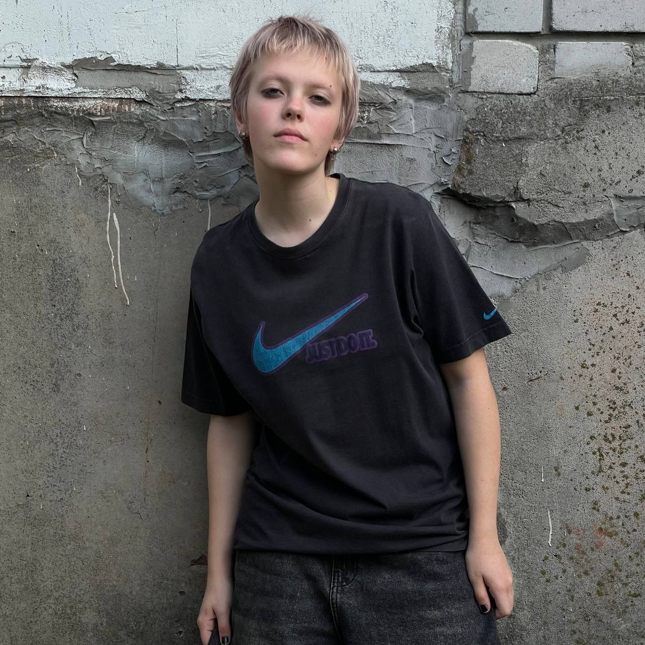 Hypebeast Vintage Nike Just Do It T-shirts Logo Y2K 90s USA Size US L / EU 52-54 / 3 - 2 Thumbnail