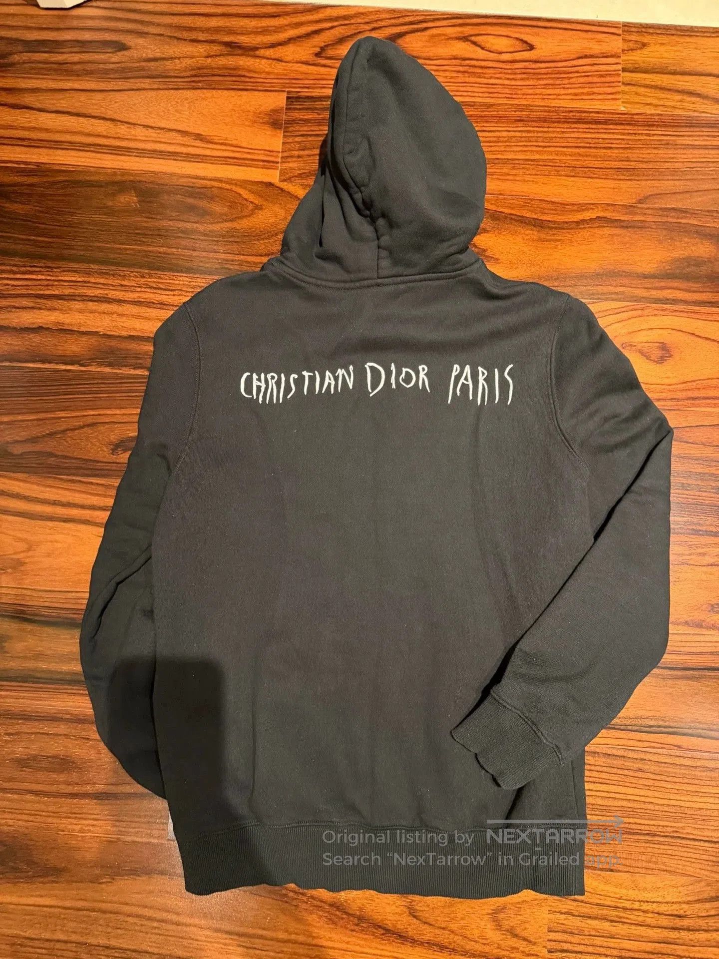 Dior dior men's embroidered sweatshirt in gray. Size US M / EU 48-50 / 2 - 2 Thumbnail