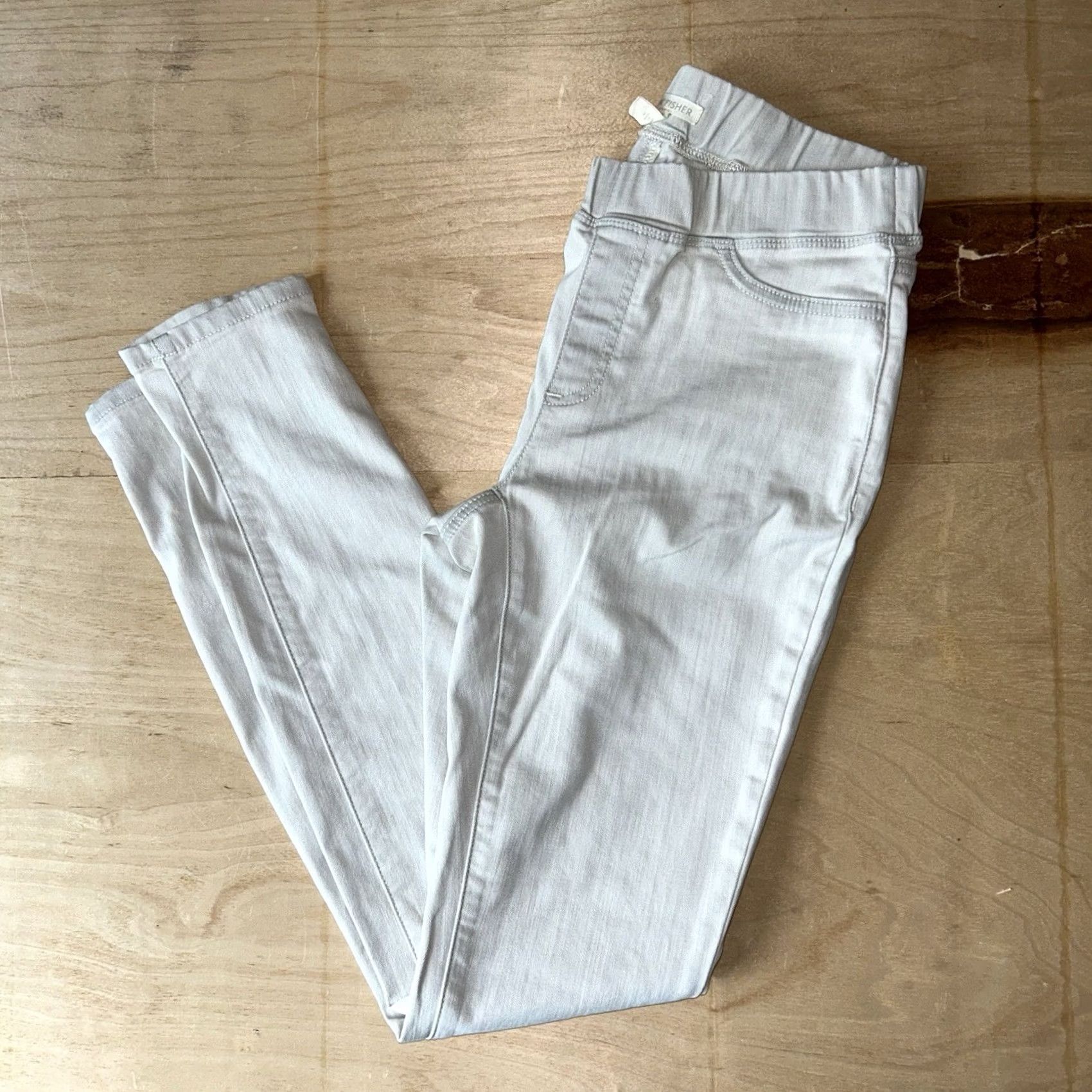Eileen Fisher Eileen Fisher Pant Women’s 2XS Slim Fit Ankle Stretch Crepe Ivory Size 24" / US 00 / IT 34 - 2 Thumbnail