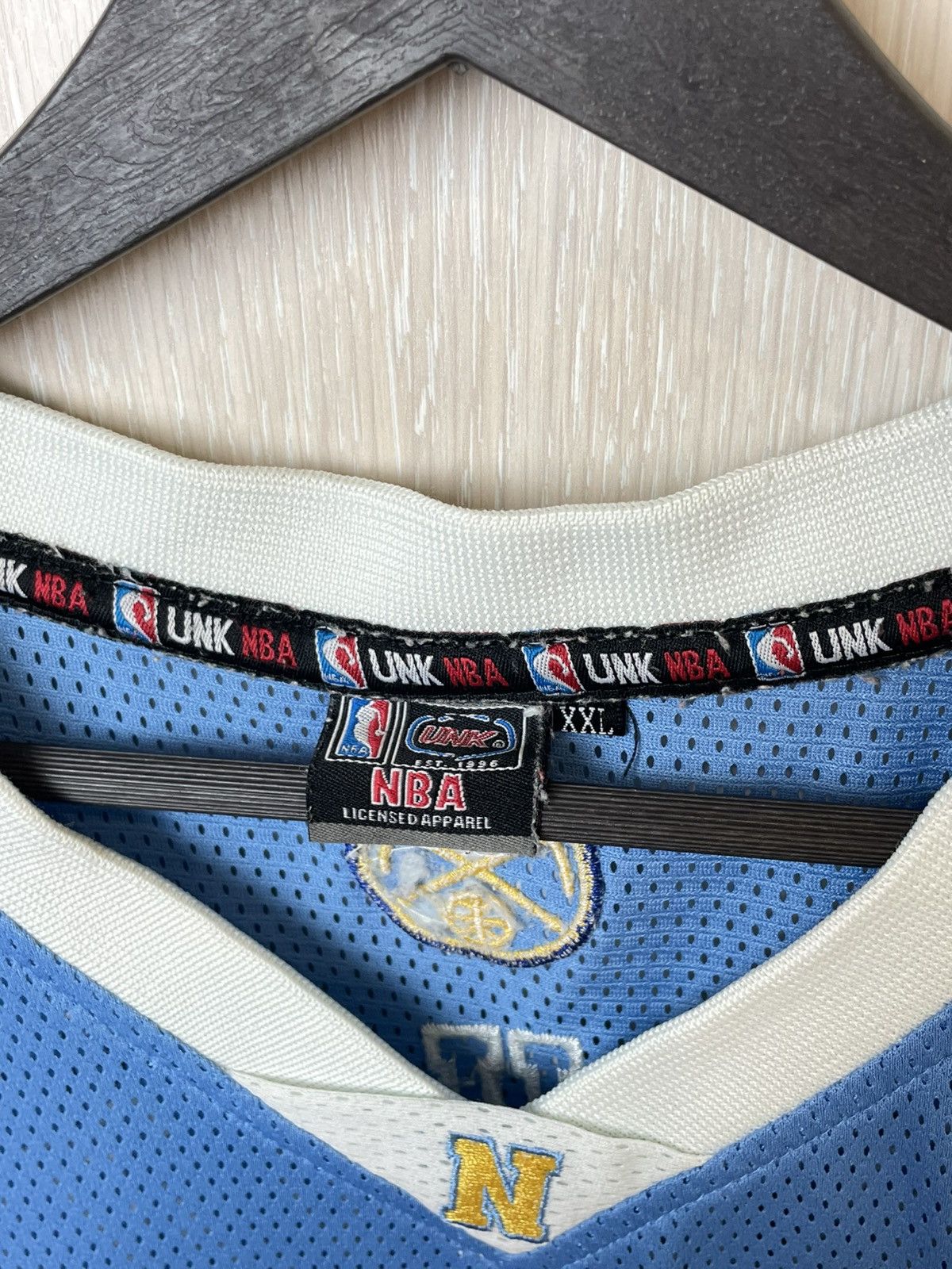 NBA Vintage Denver Nuggets Jersey Carmelo Anthony NBA #15 Size US XXL / EU 58 / 5 - 9 Thumbnail