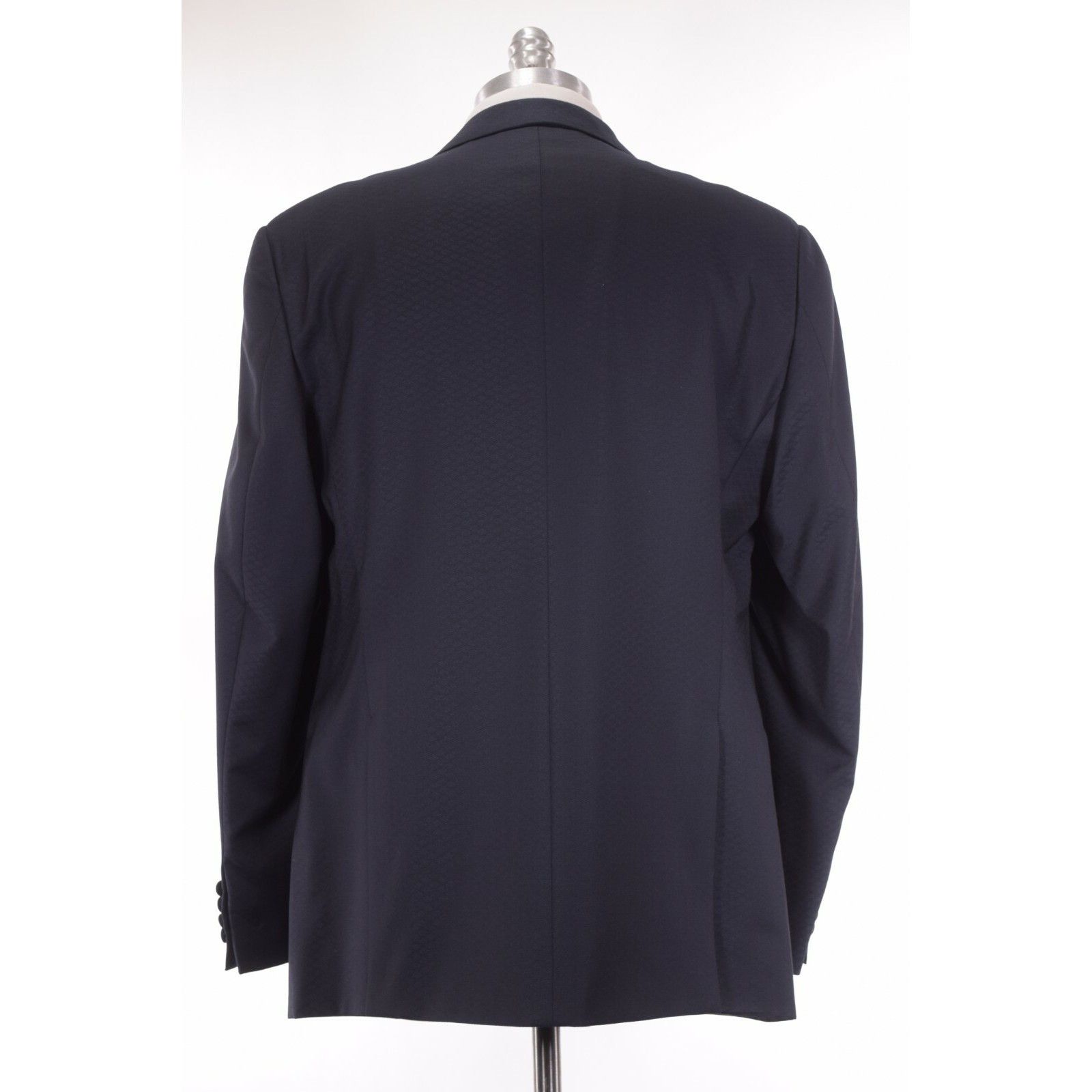 Armani Collezioni Armani Collezioni NWT Dinner Jacket Size 46L Geometric Blue Size 46R - 5 Thumbnail