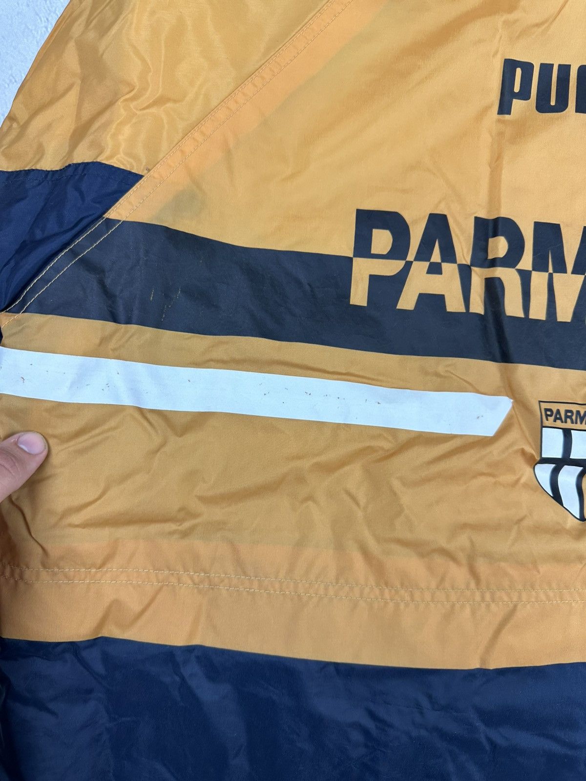 Vintage Vintage PARMA A.C football retro training winter jacket Size US XL / EU 56 / 4 - 10 Thumbnail
