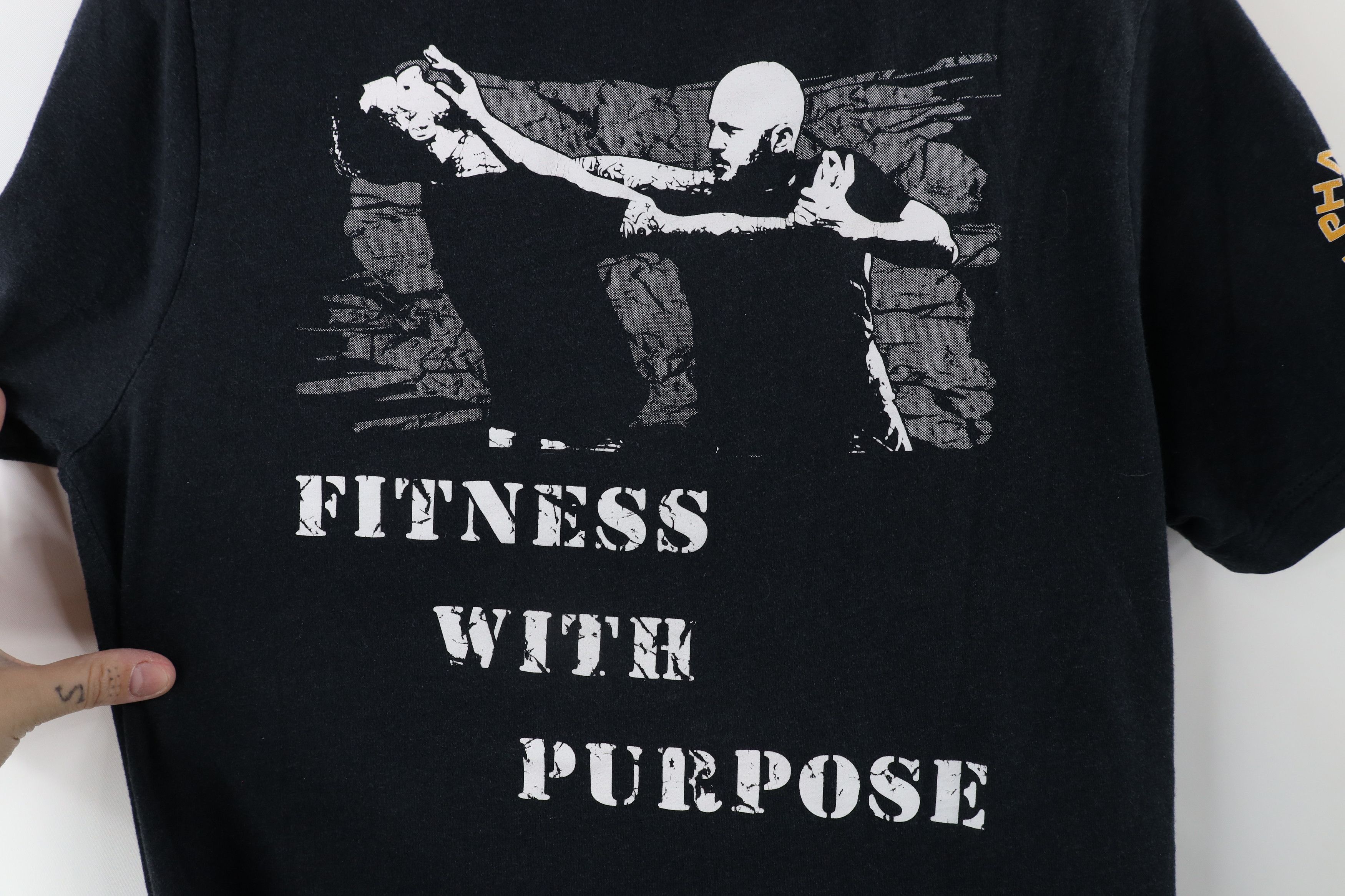 Vintage Vintage Krav Maga Martial Arts Short Sleeve T-Shirt Black Size US XS / EU 42 / 0 - 8 Thumbnail