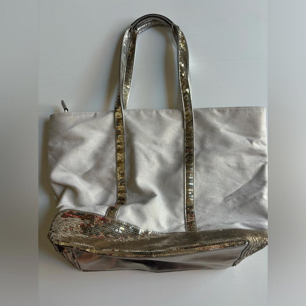 Designer Y2K Victoria's Secret Sequins Duffle Bag Size ONE SIZE - 2 Thumbnail